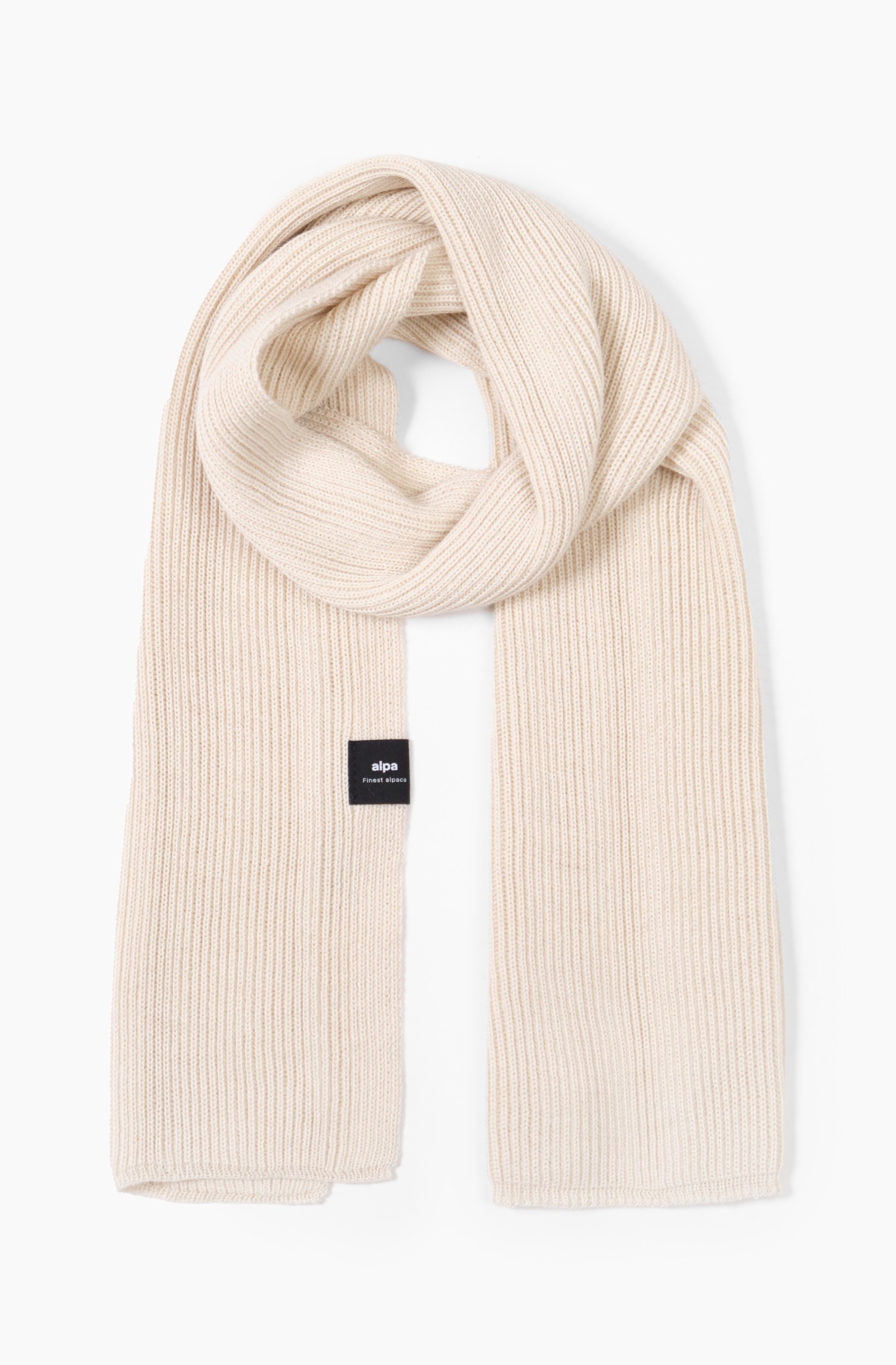 Avenue scarf, off-white