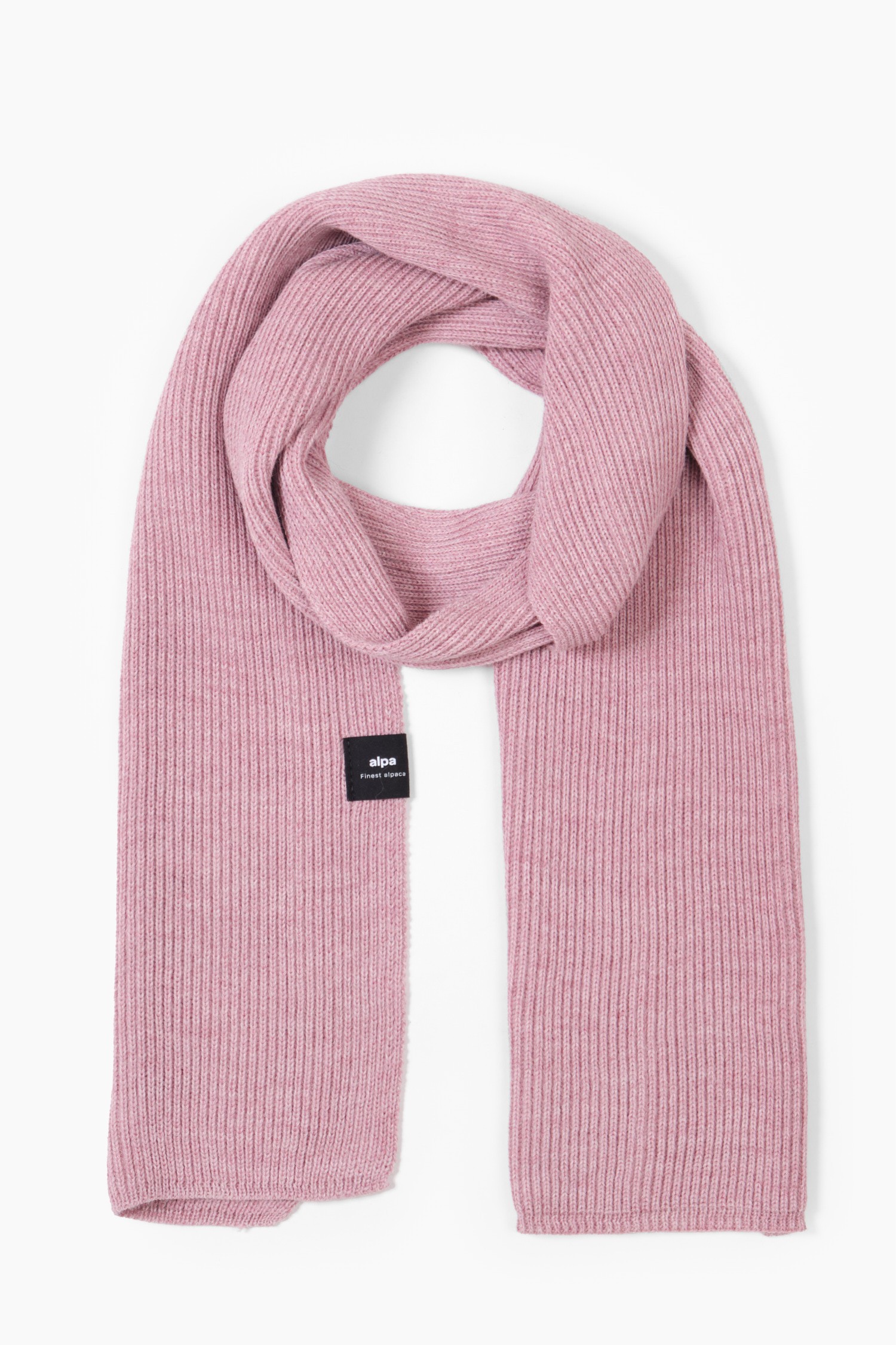 Avenue shawl, rose