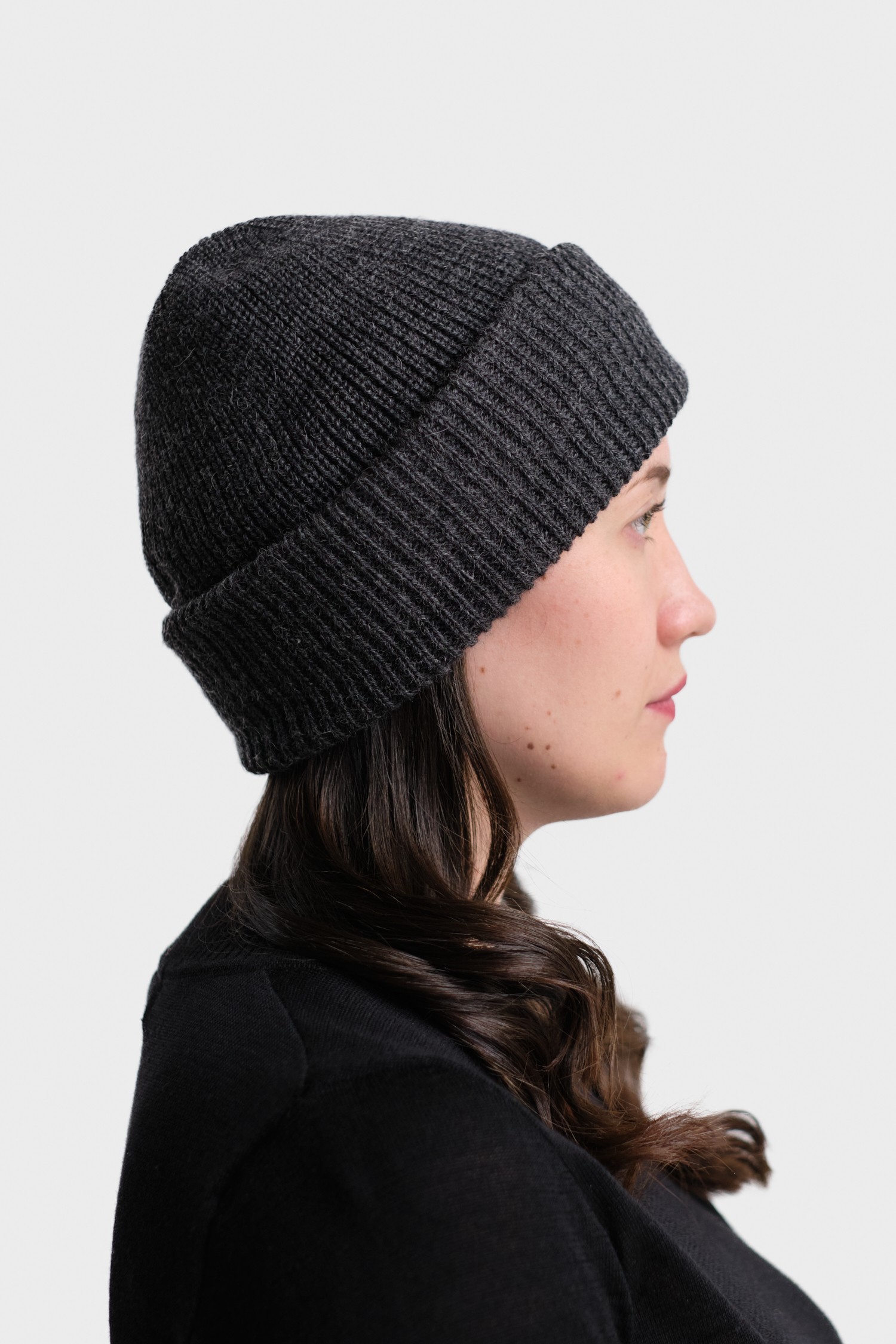 FOLD beanie, dark grey - Image 2