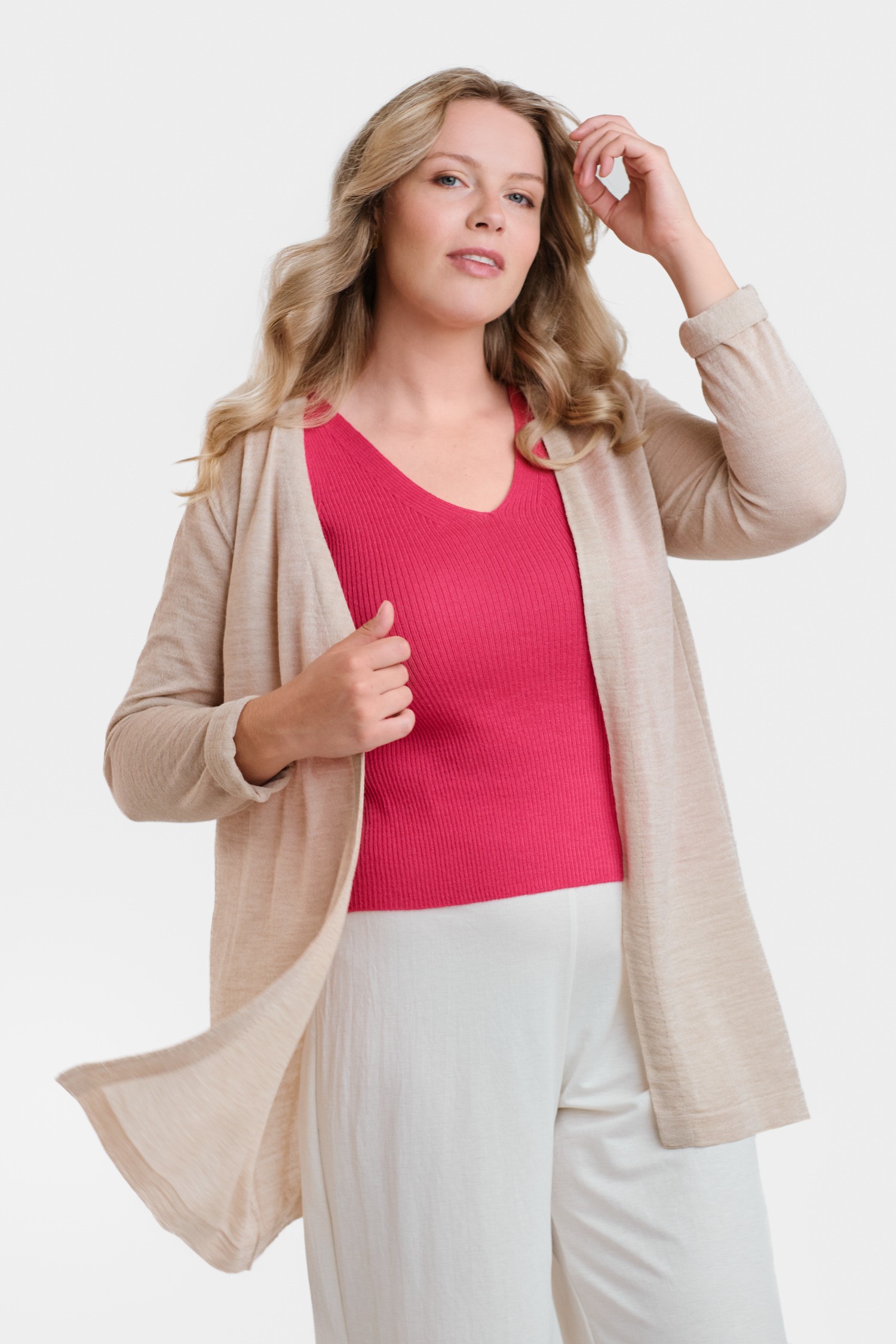 BREEZE cardigan, beige