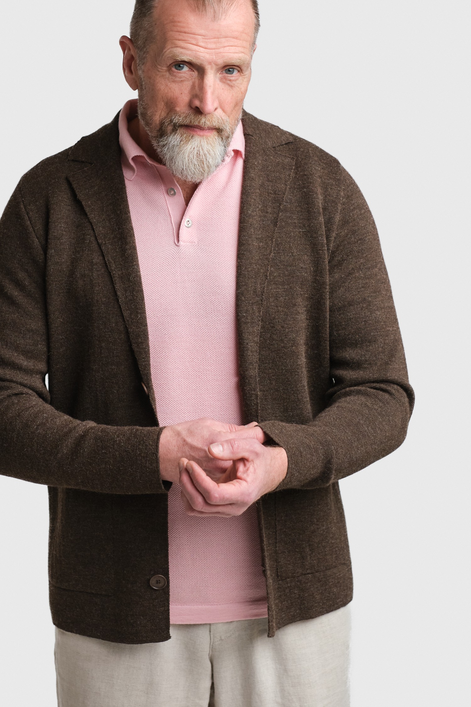 BLAZE cardigan, dark brown - Image 2