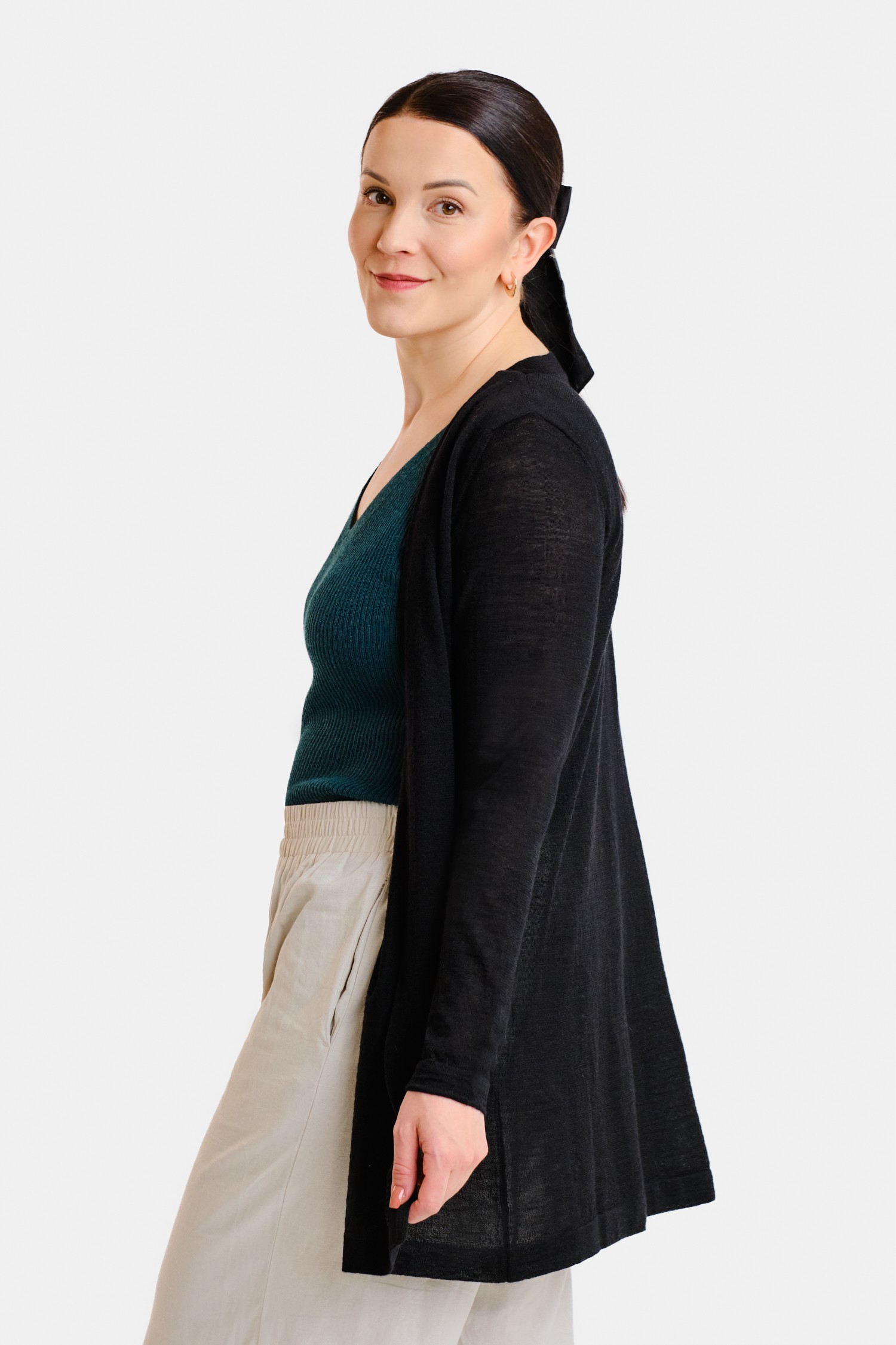 BREEZE cardigan, black - Image 2