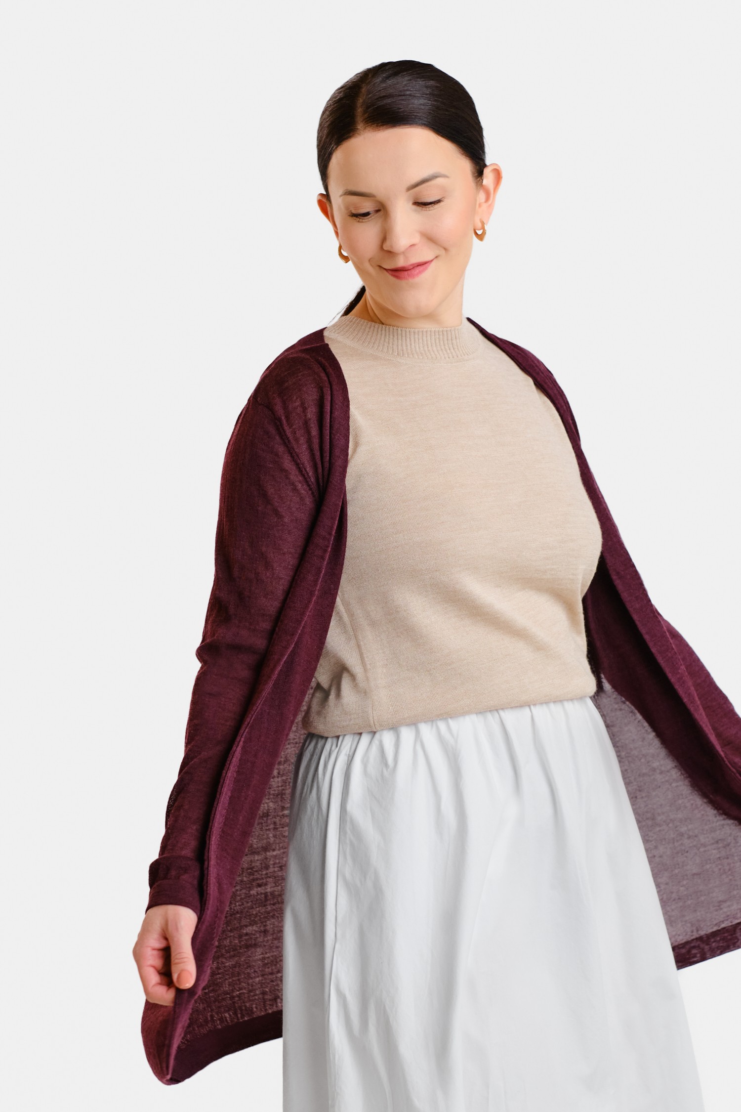 BREEZE cardigan, fig