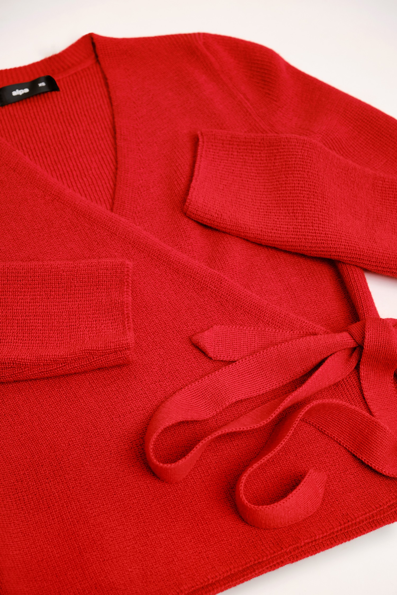 CALM cardigan, cadmium red - Image 2