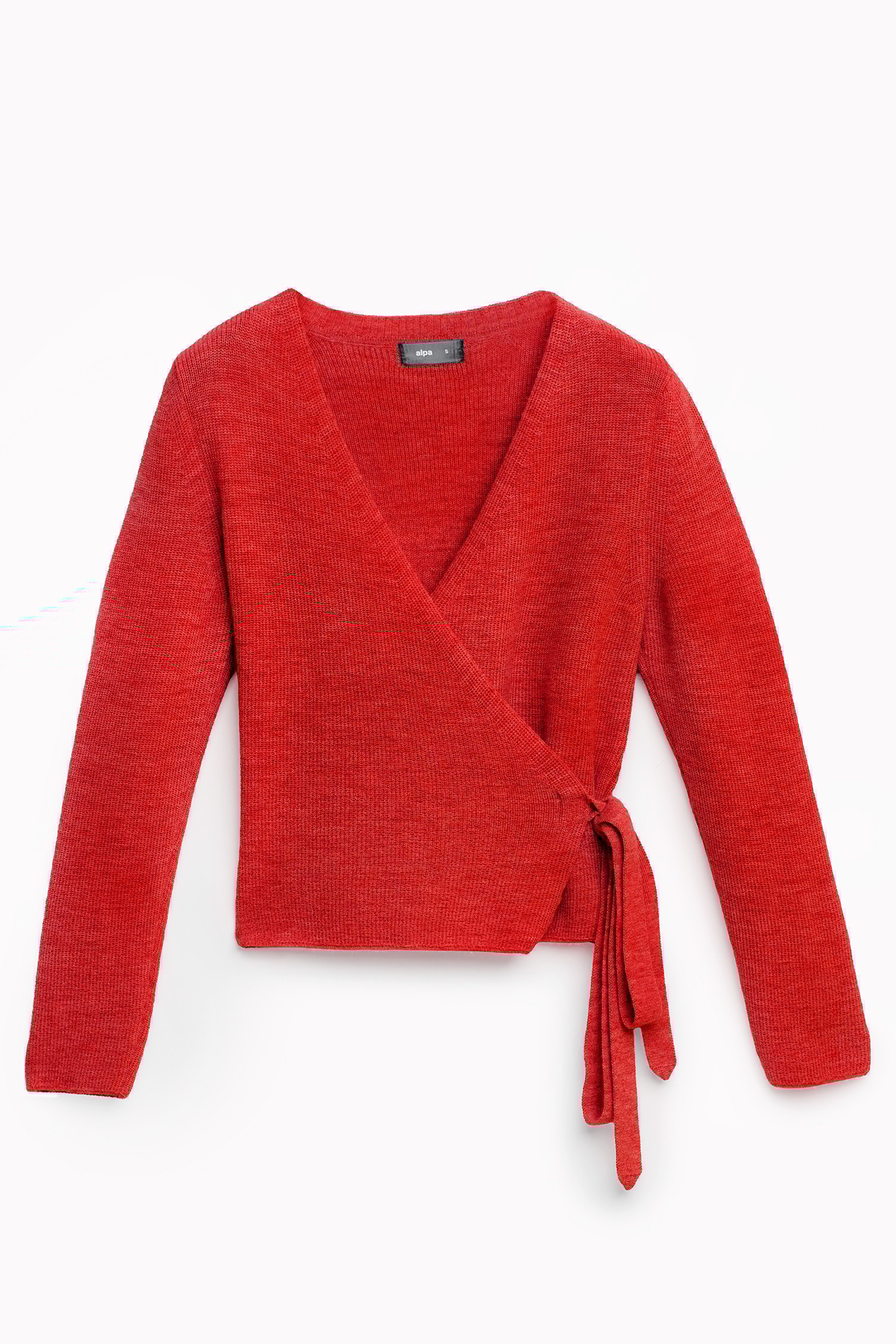 CALM cardigan, cadmium red - Image 3