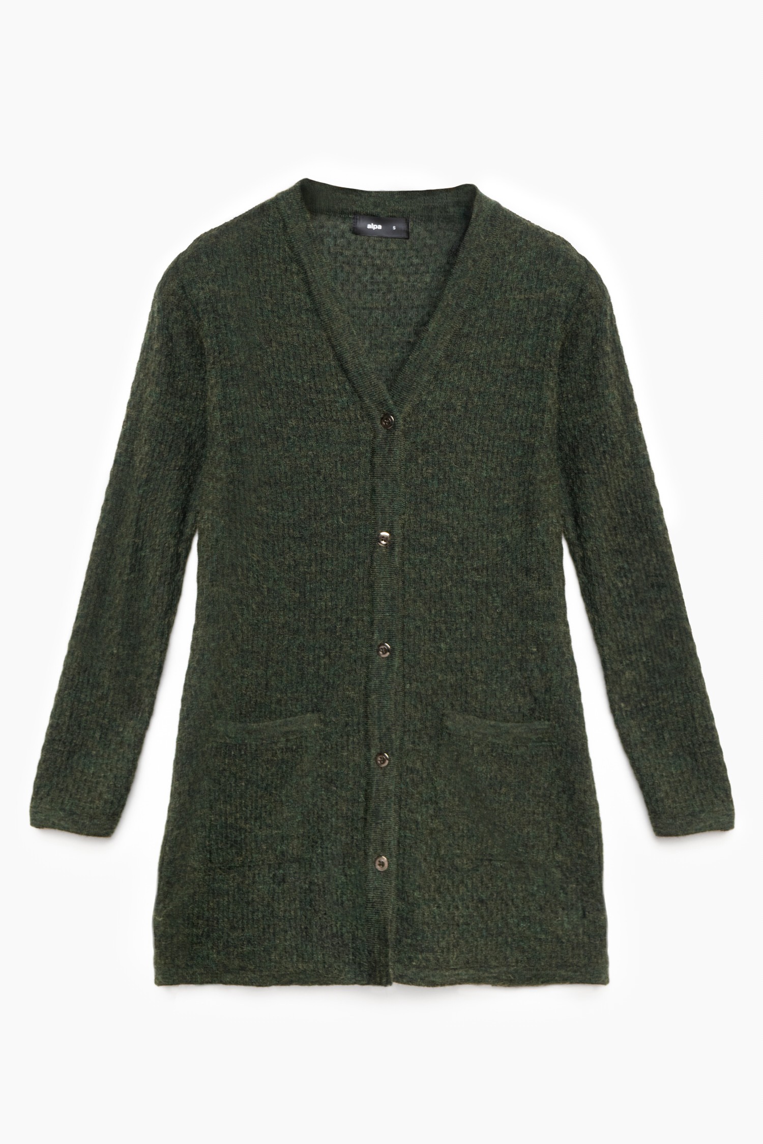 DRIZZLE cardigan, forest green - Image 6
