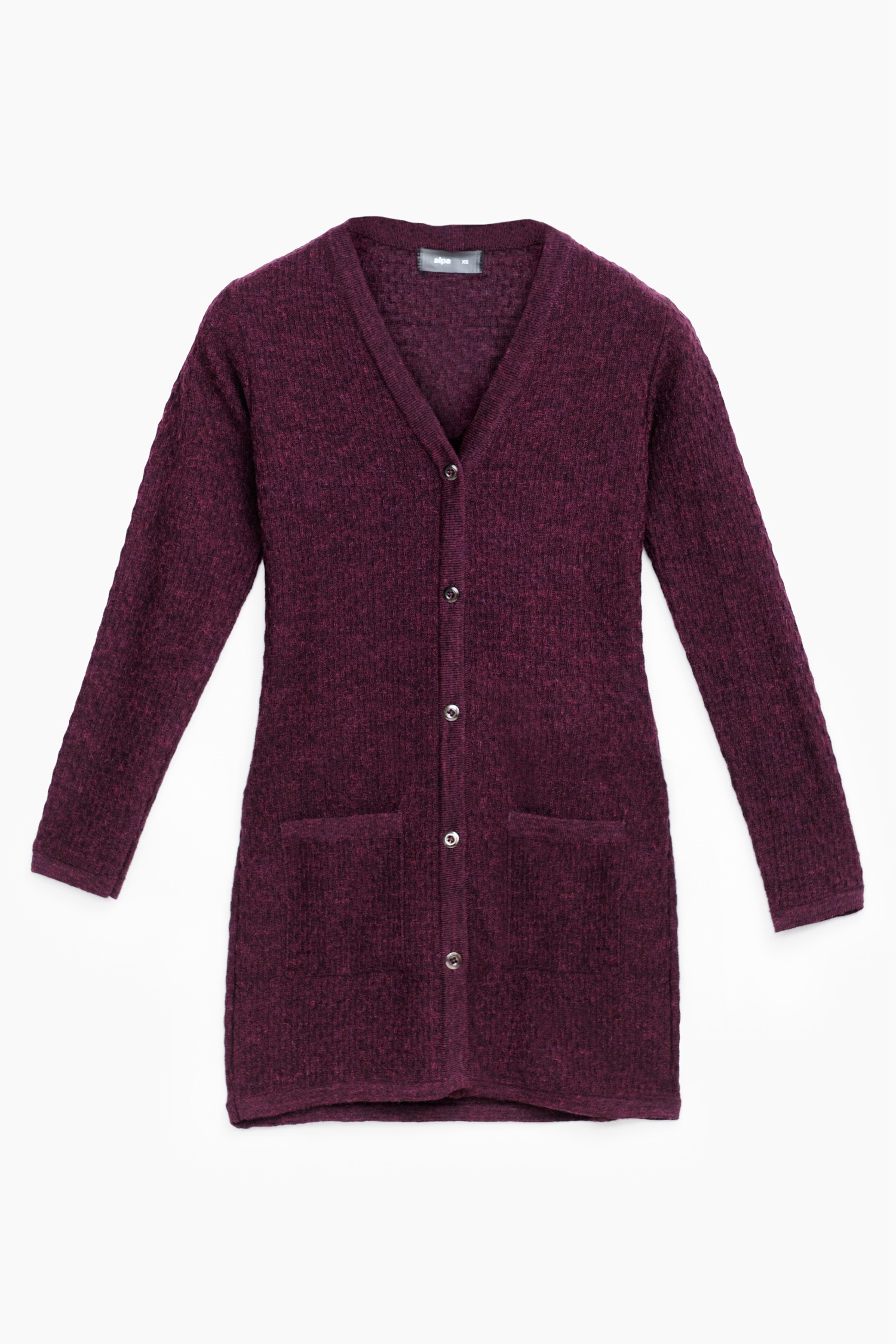 DRIZZLE cardigan, plum - Image 4