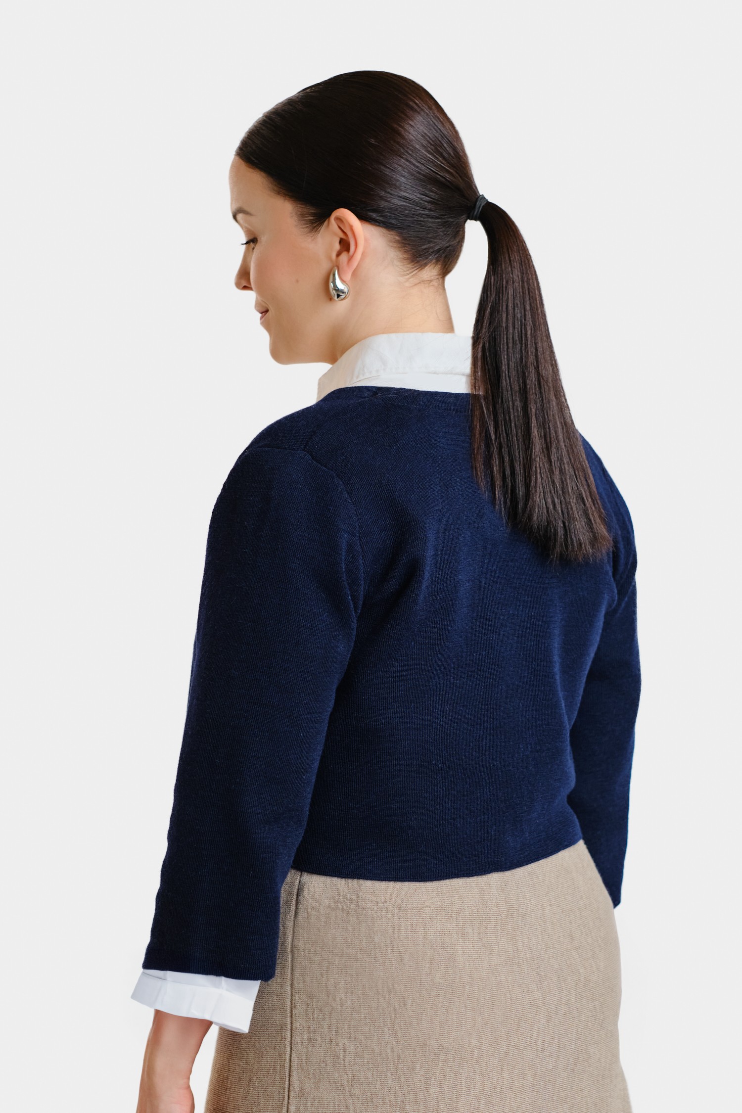 HAIKU cardigan, navy - Image 4