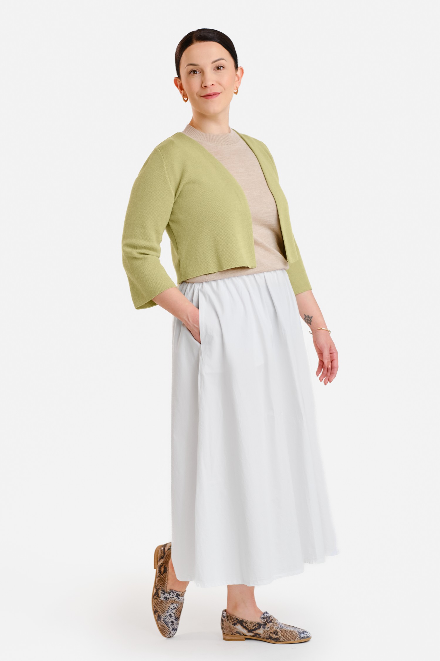 HAIKU cardigan, pear - Image 5