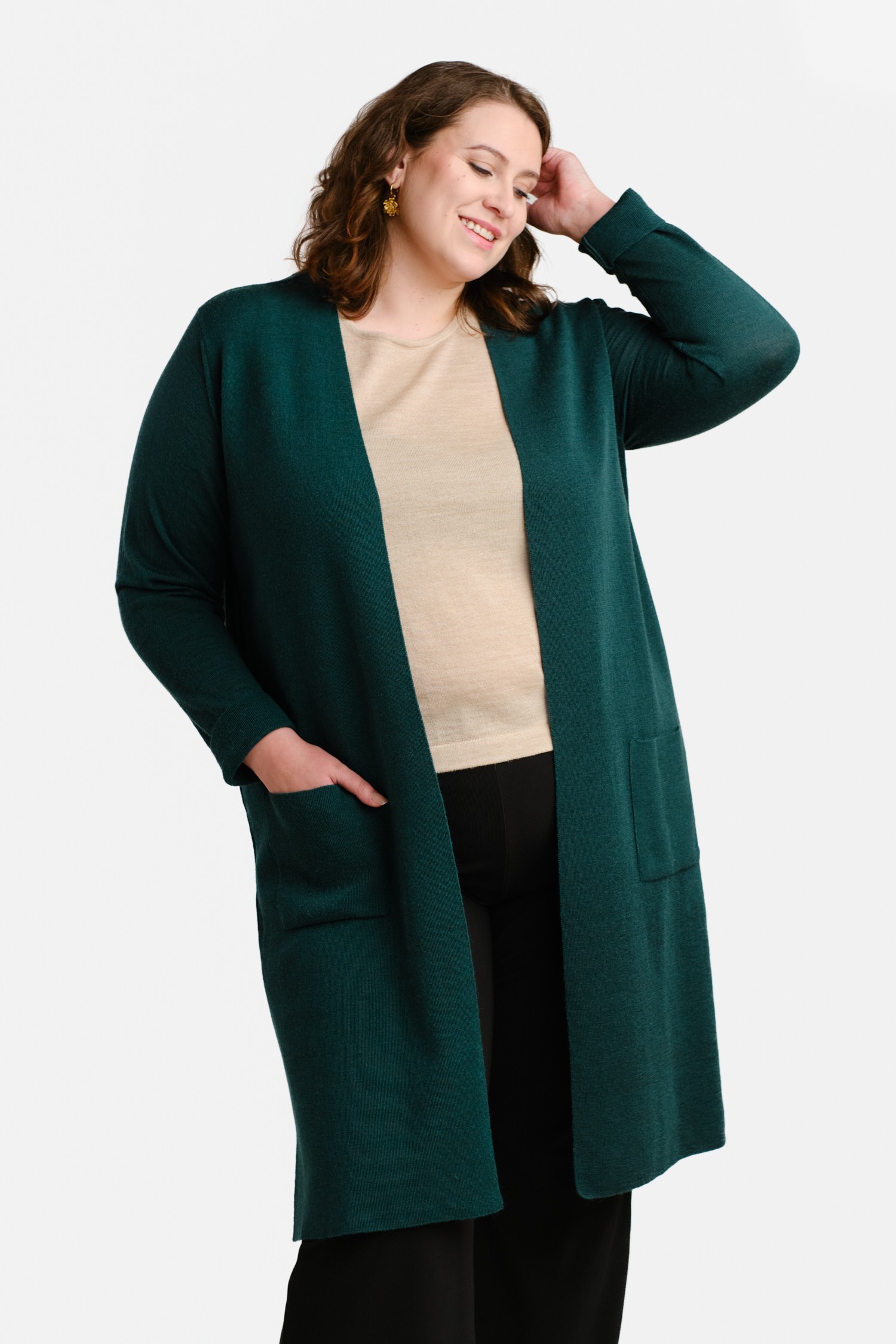 JOY cardigan, dark teal - Image 2