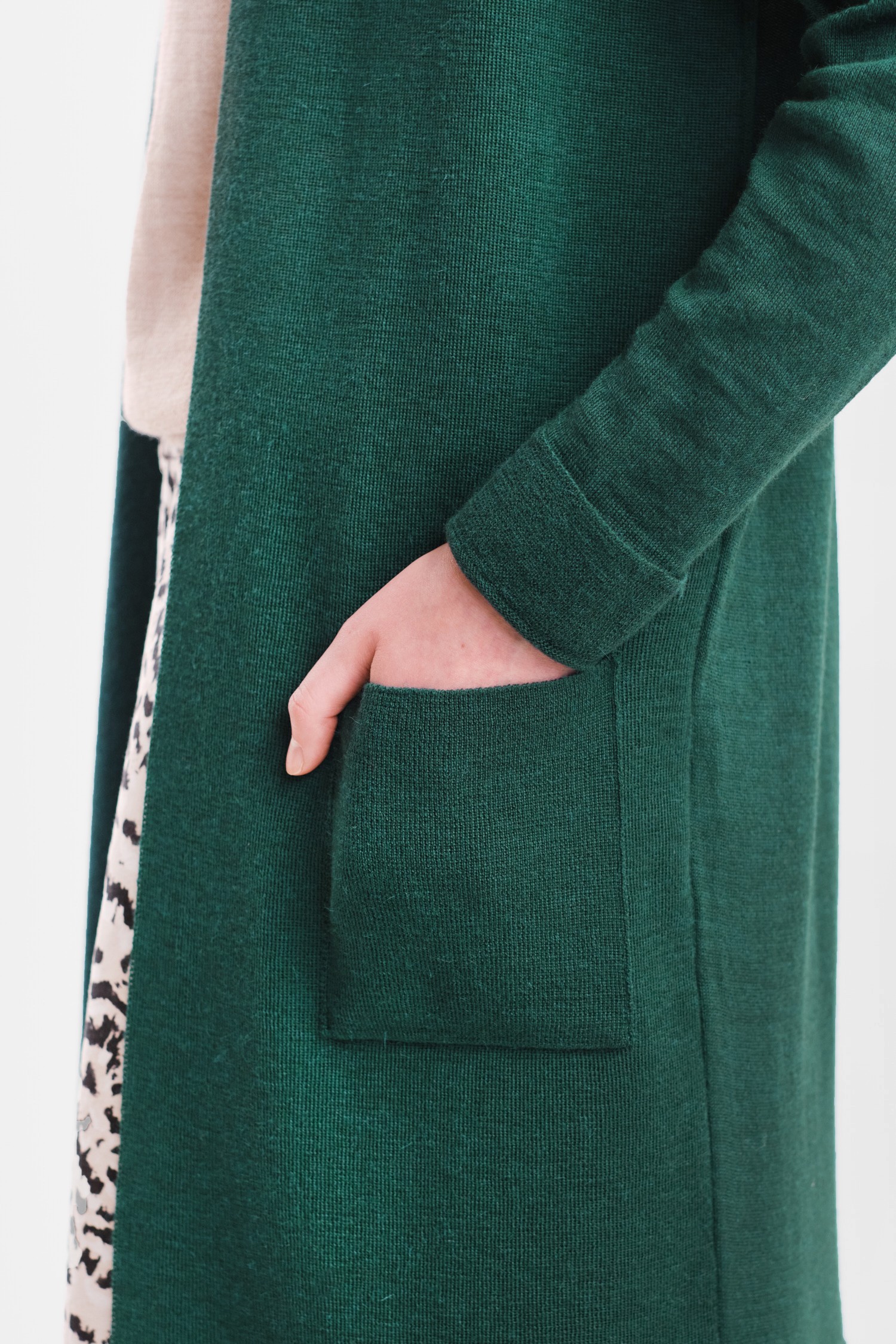 JOY cardigan, dark teal - Image 4