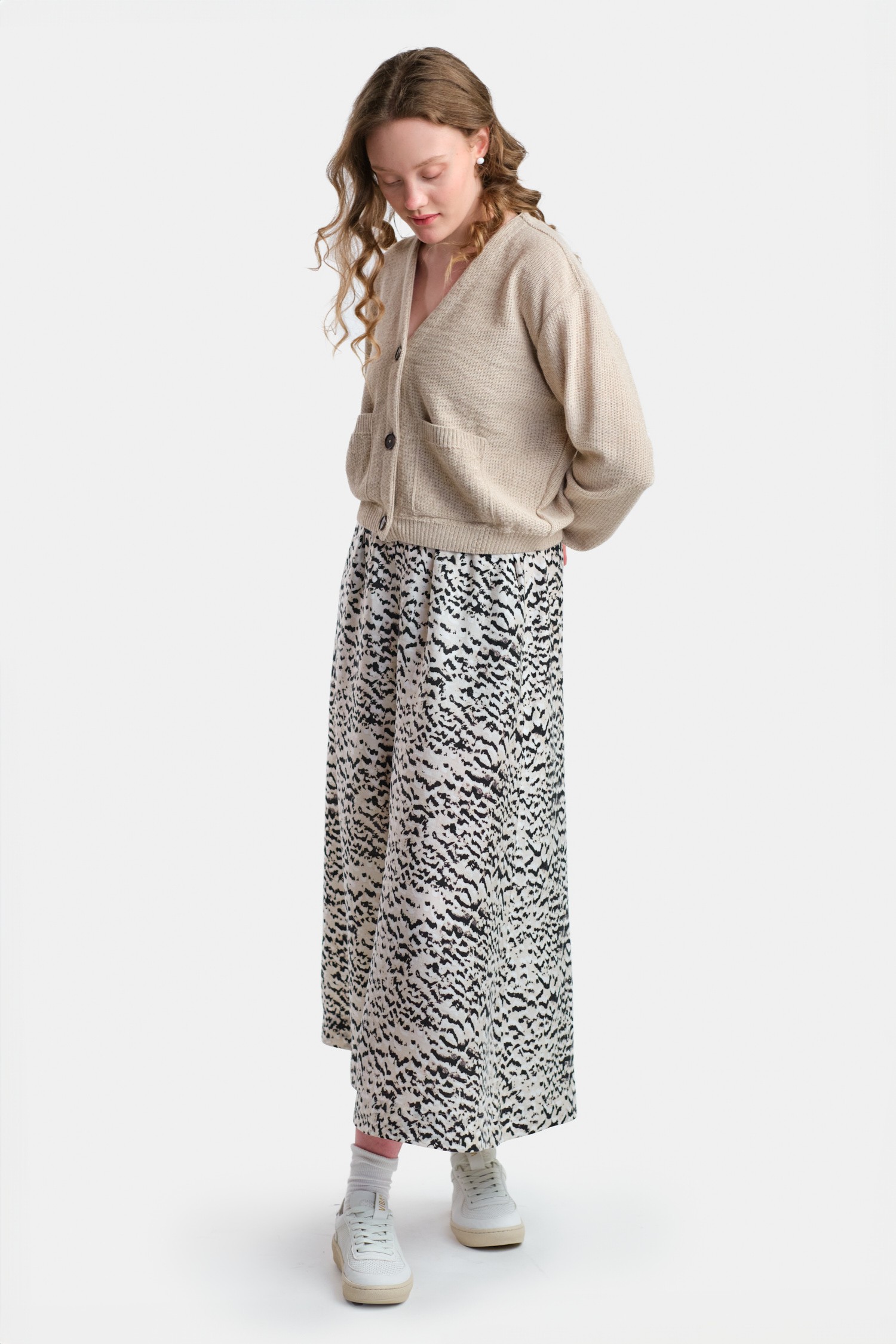 PETIOLE cardigan, beige - Image 3