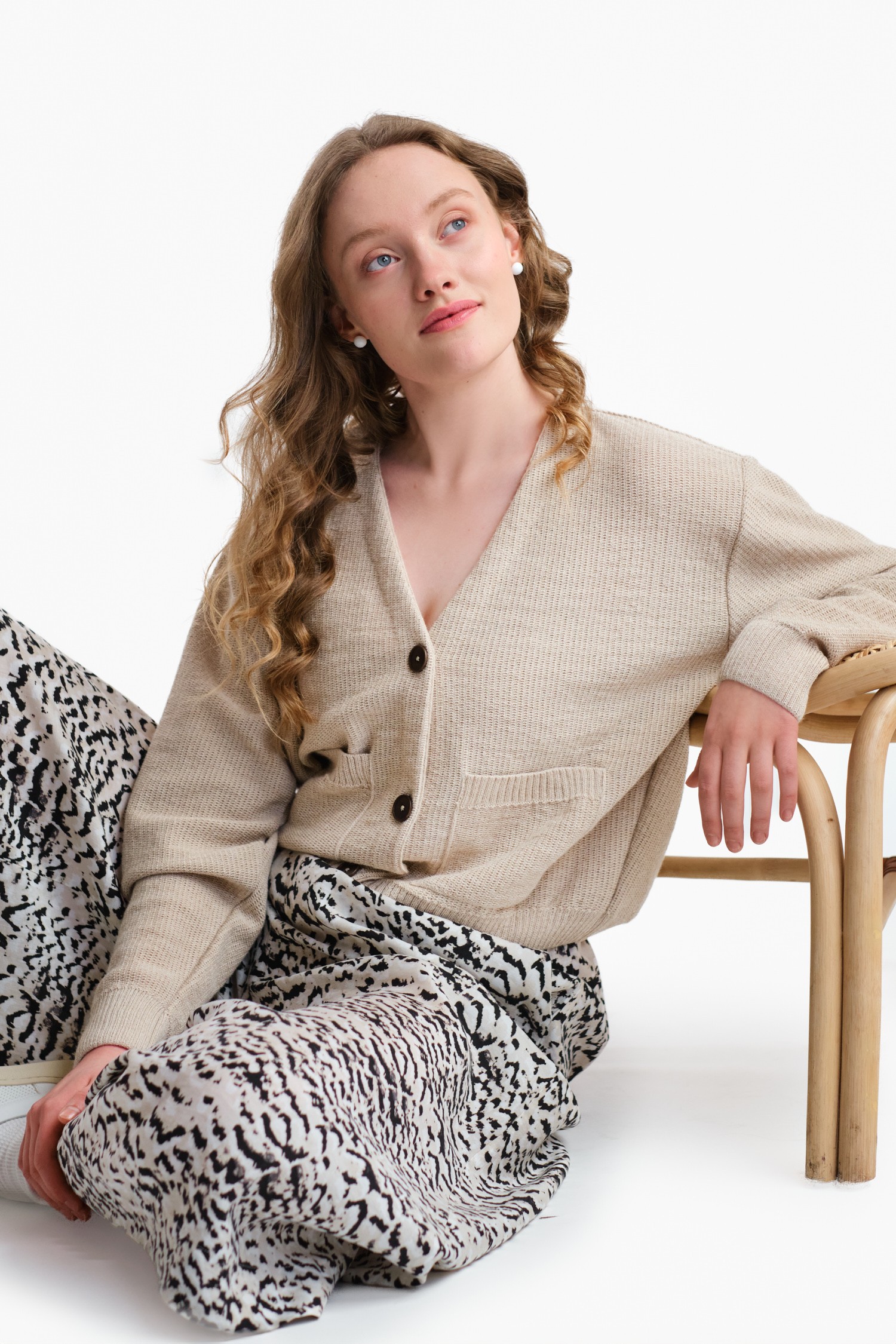 PETIOLE cardigan, beige