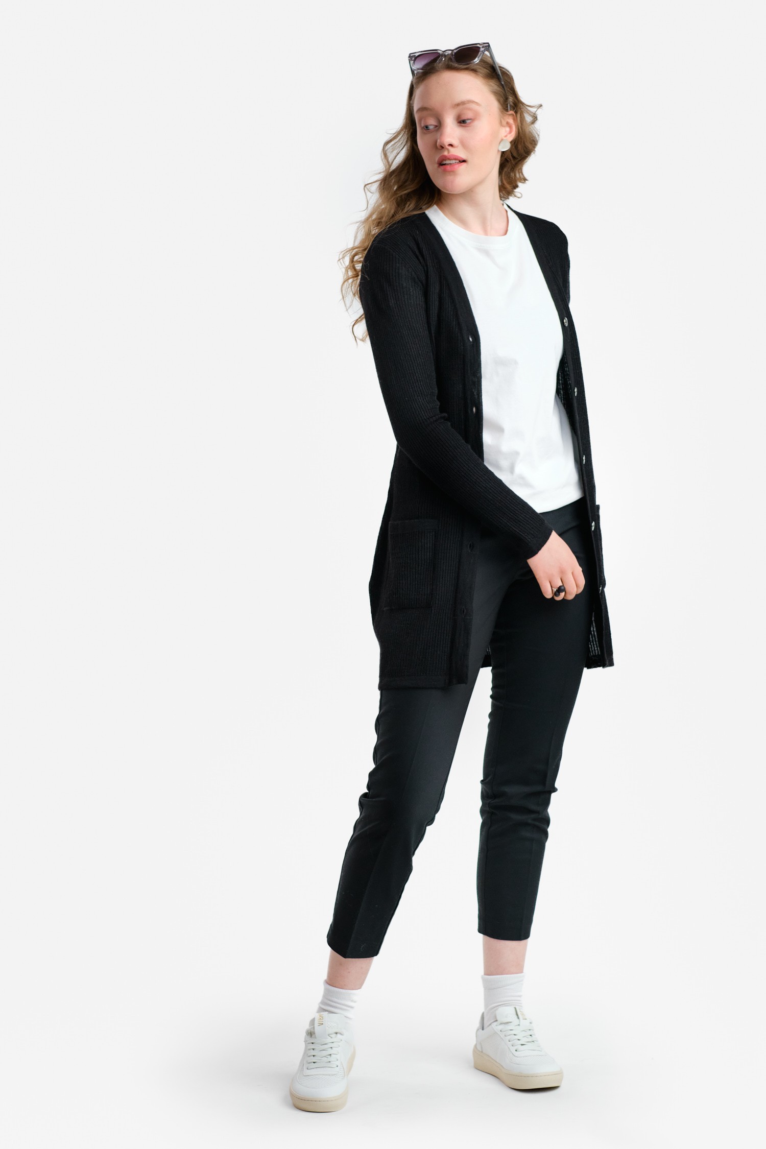 RAIN cardigan, black 2.0