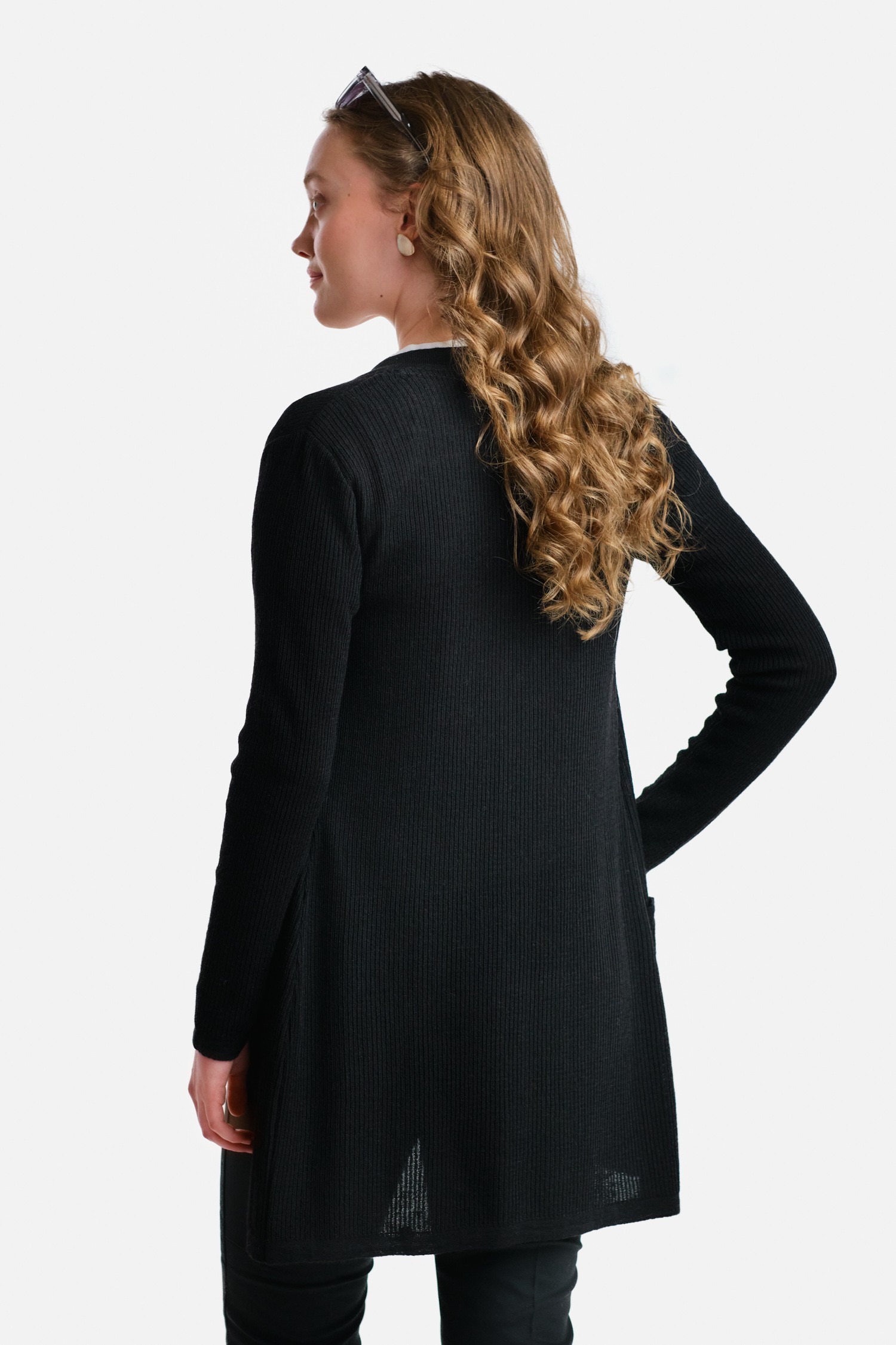 RAIN cardigan, black 2.0 - Image 3