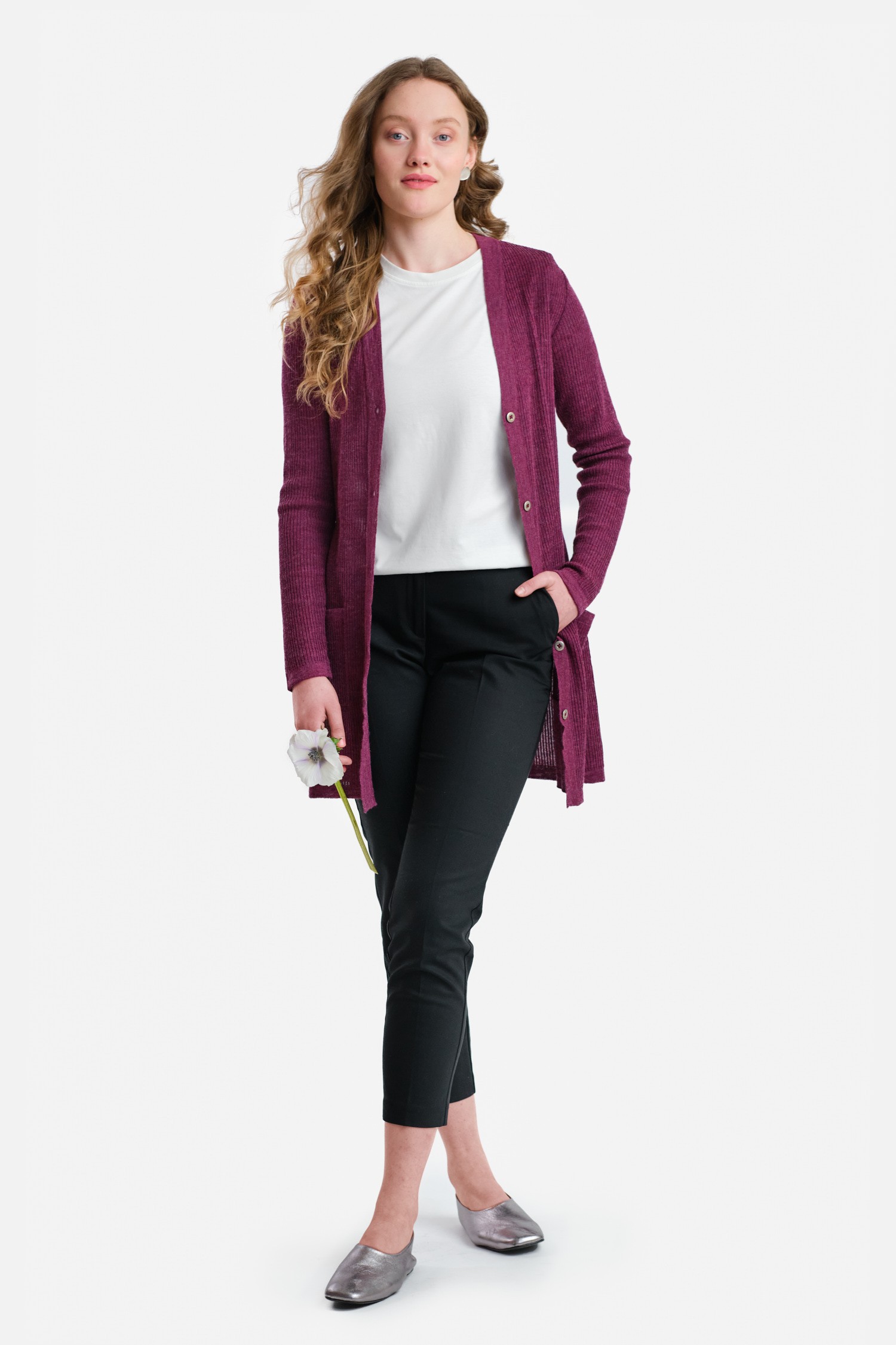 RAIN cardigan, Heather 2.0 - Image 2