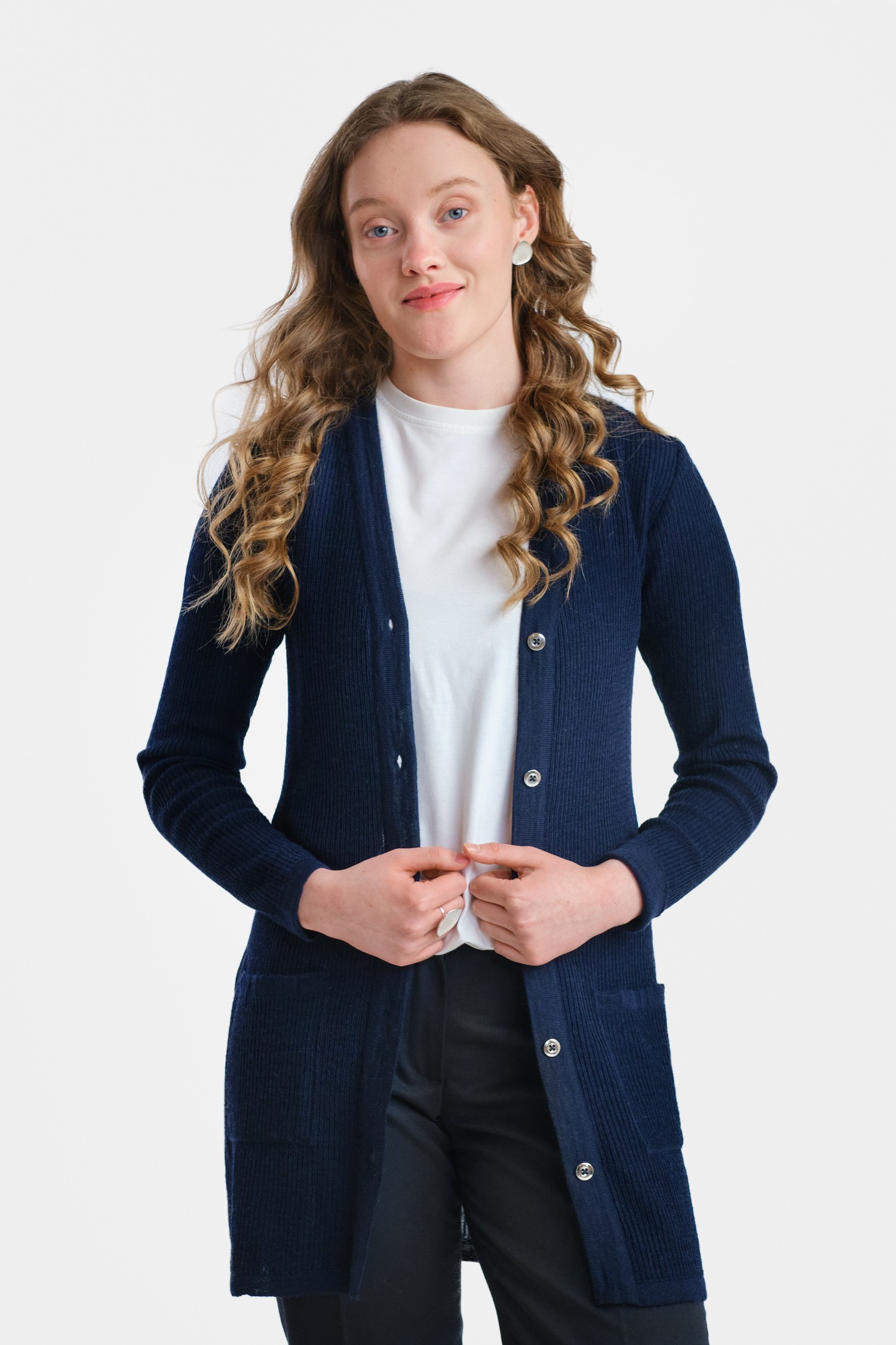 RAIN cardigan, Navy 2.0 - Image 2