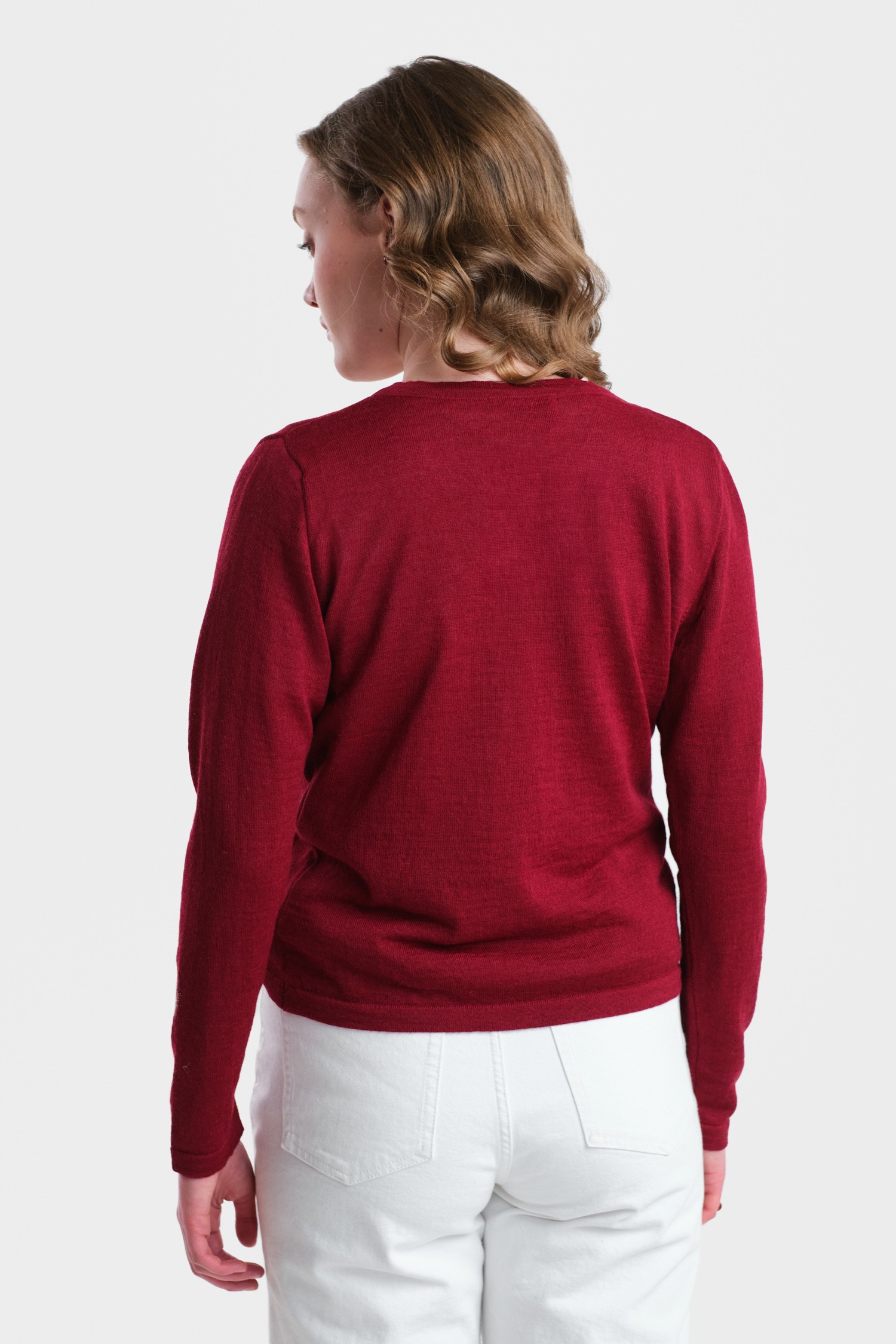 SERENE cardigan, cranberry 2.0 - Image 3