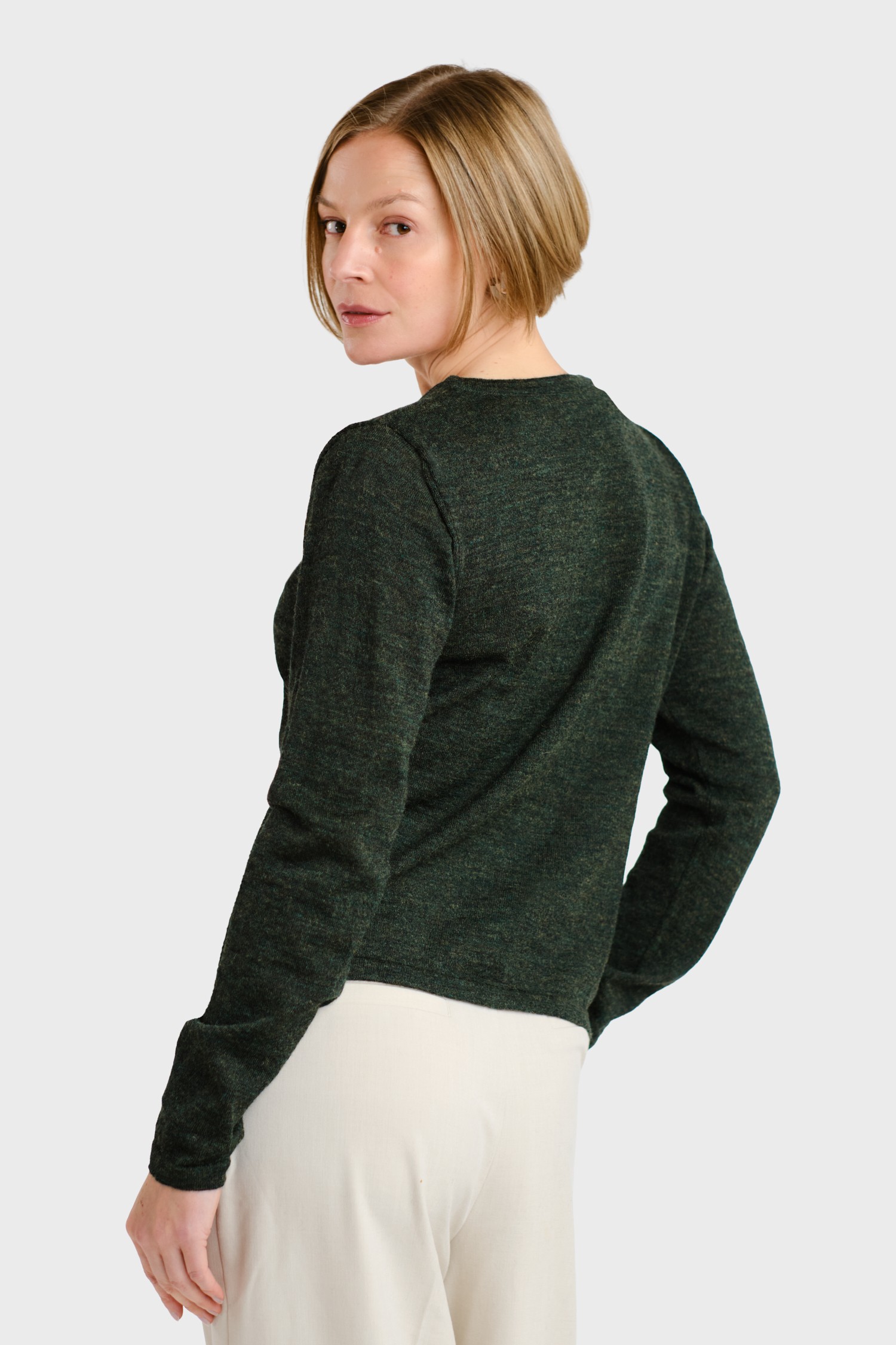 SERENE cardigan, forest green 2.0 - Image 4