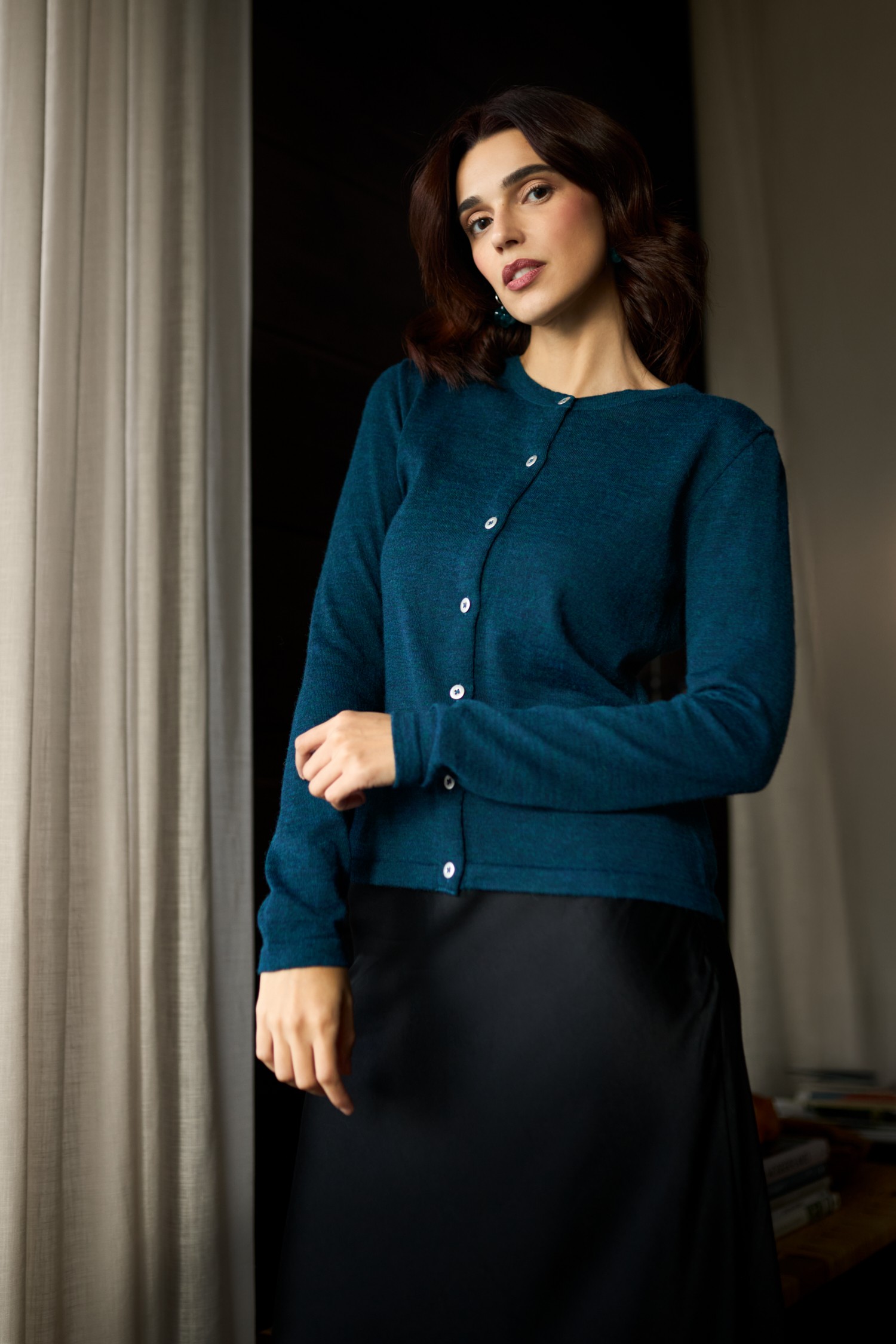 SERENE cardigan, petrol 2.0 - Image 2