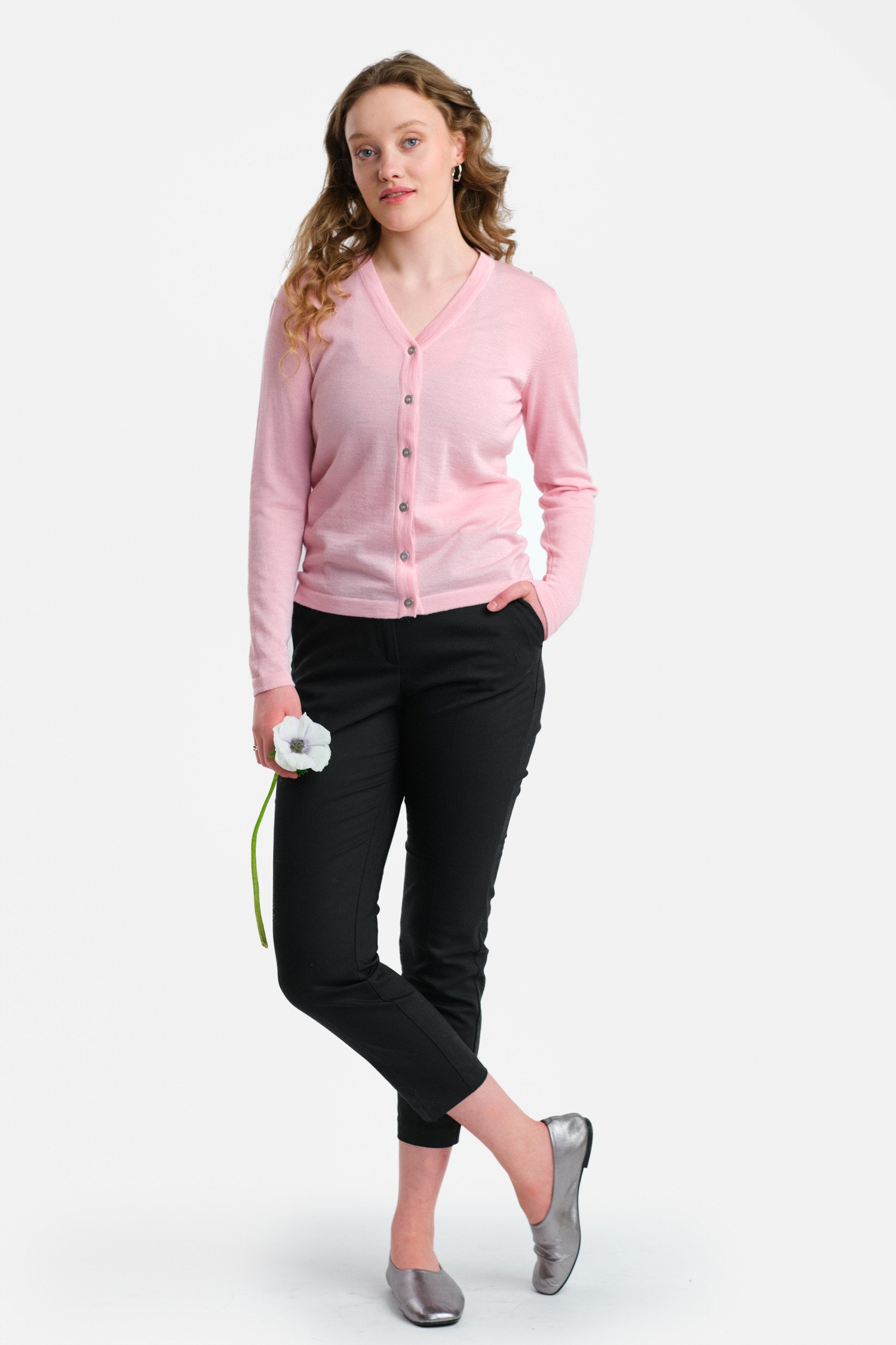 SILENT cardigan, twinflower - Image 2