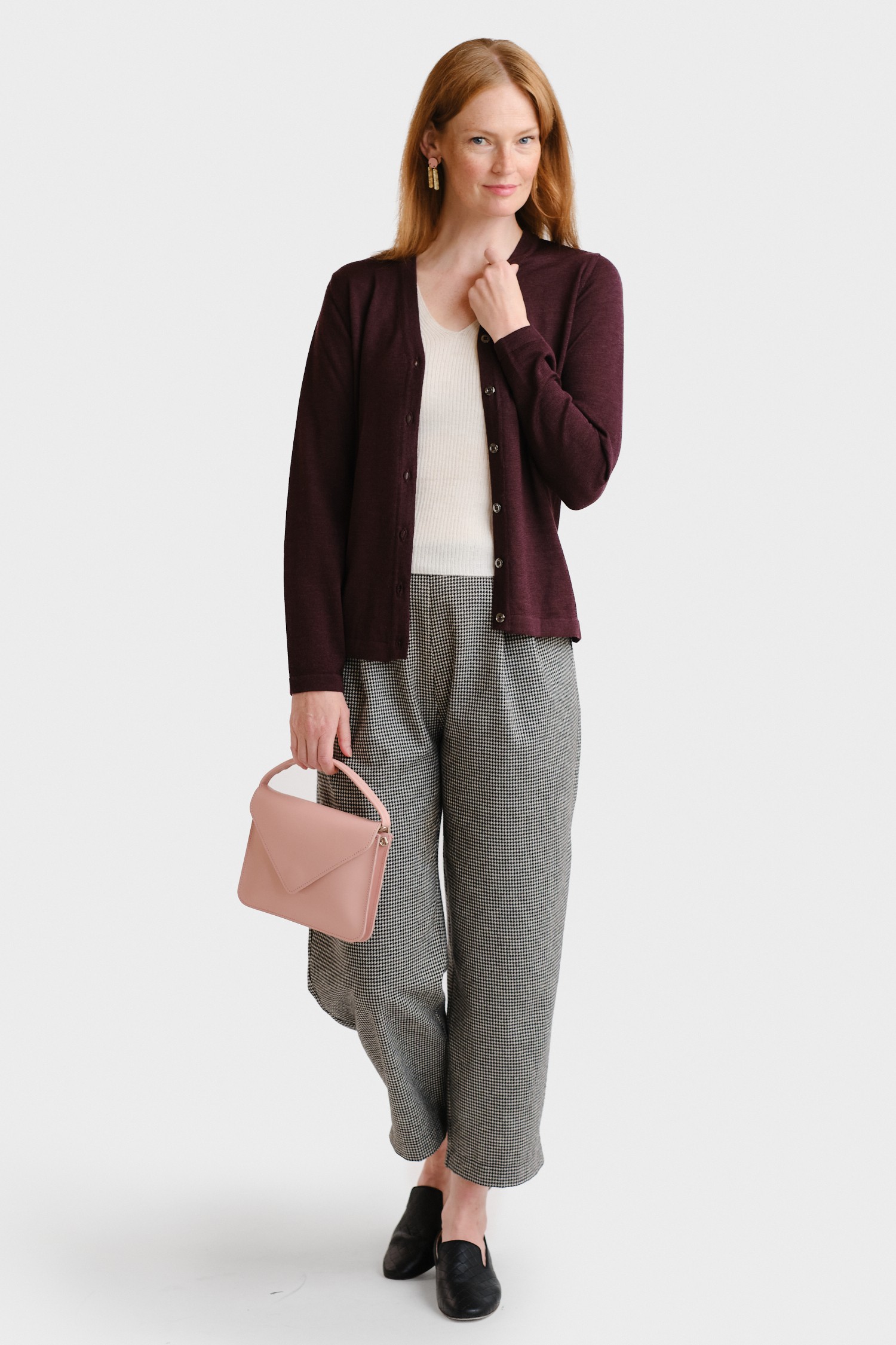 SILENT cardigan, fig - Image 3