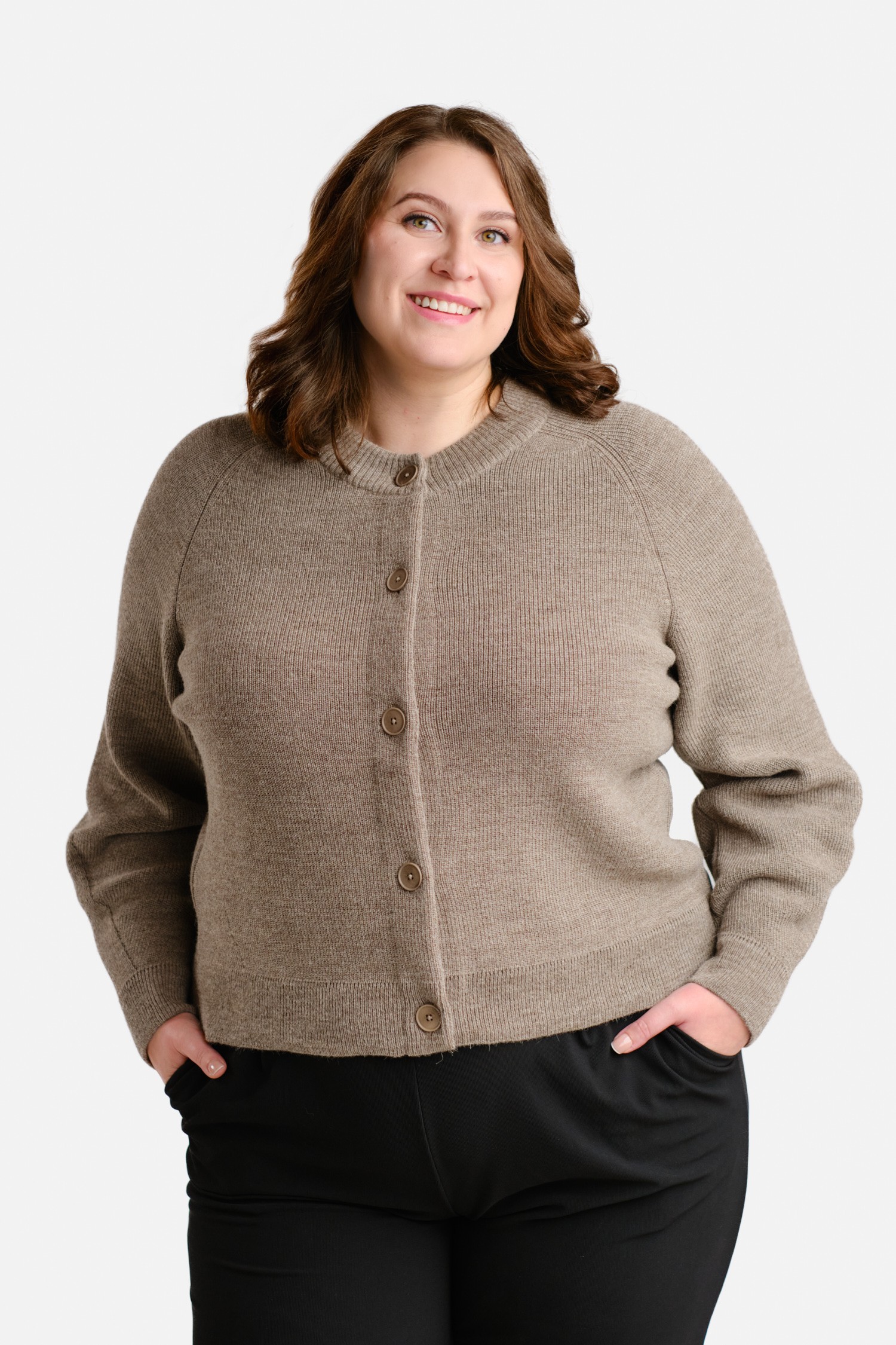 MARKAWARE　ALPACA CARDIGA MARKAWARE(マーカウェア) - ALPACA CARDIGAN NATURAL COLOR ALPACA – Area