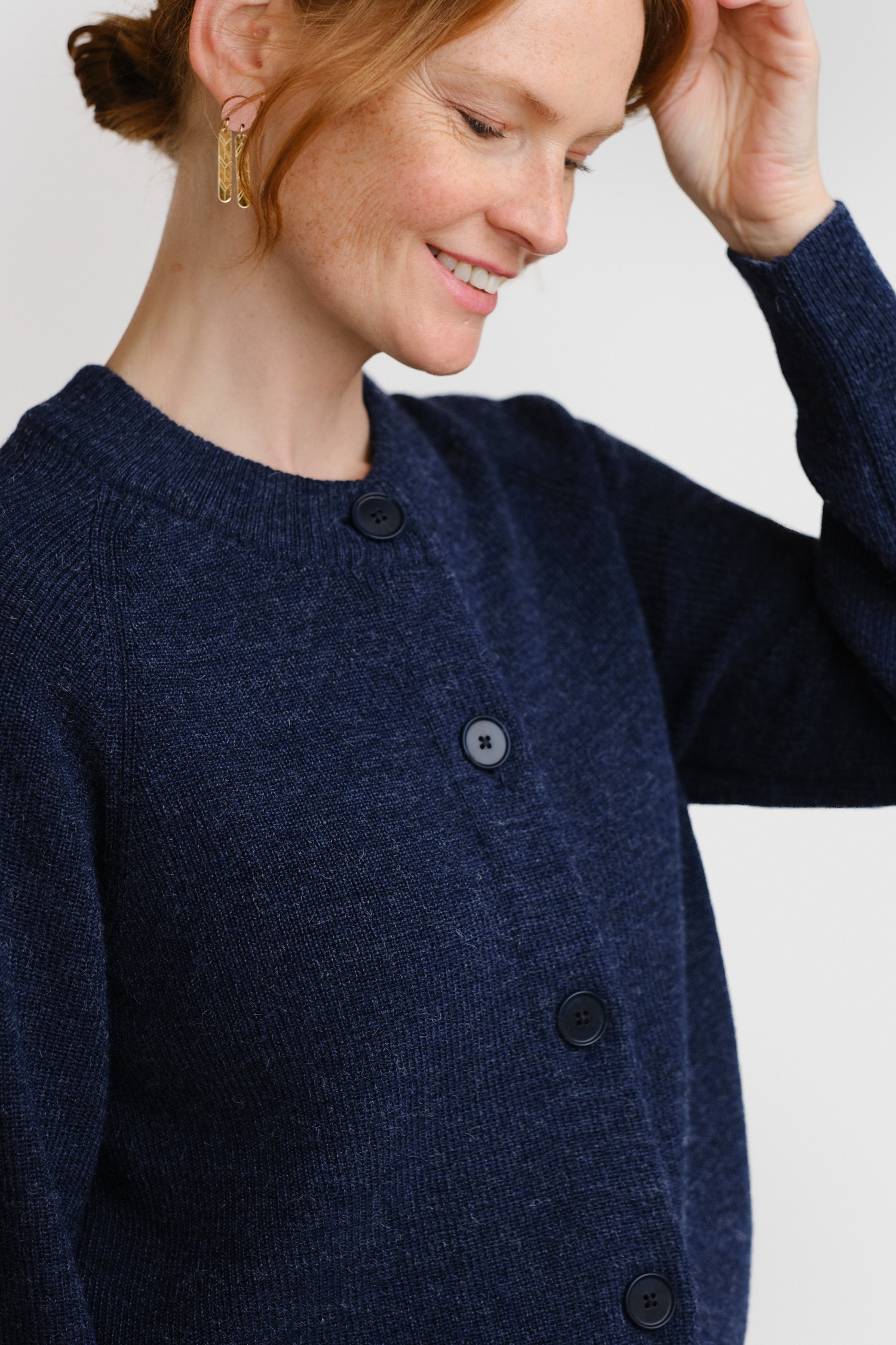 SOON cardigan, indigo - Image 3