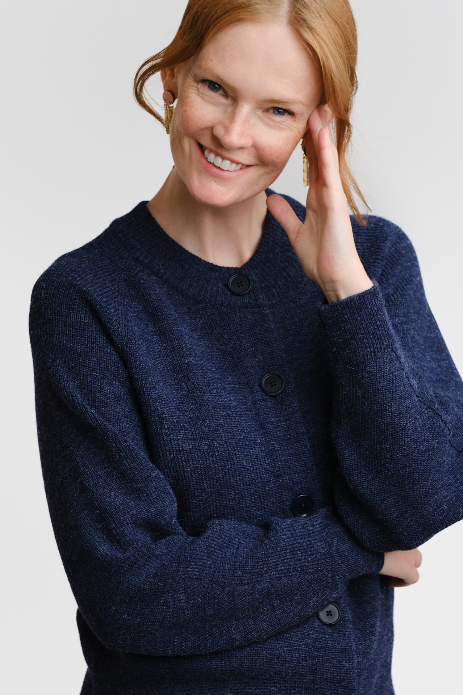 SOON cardigan, indigo - Image 2