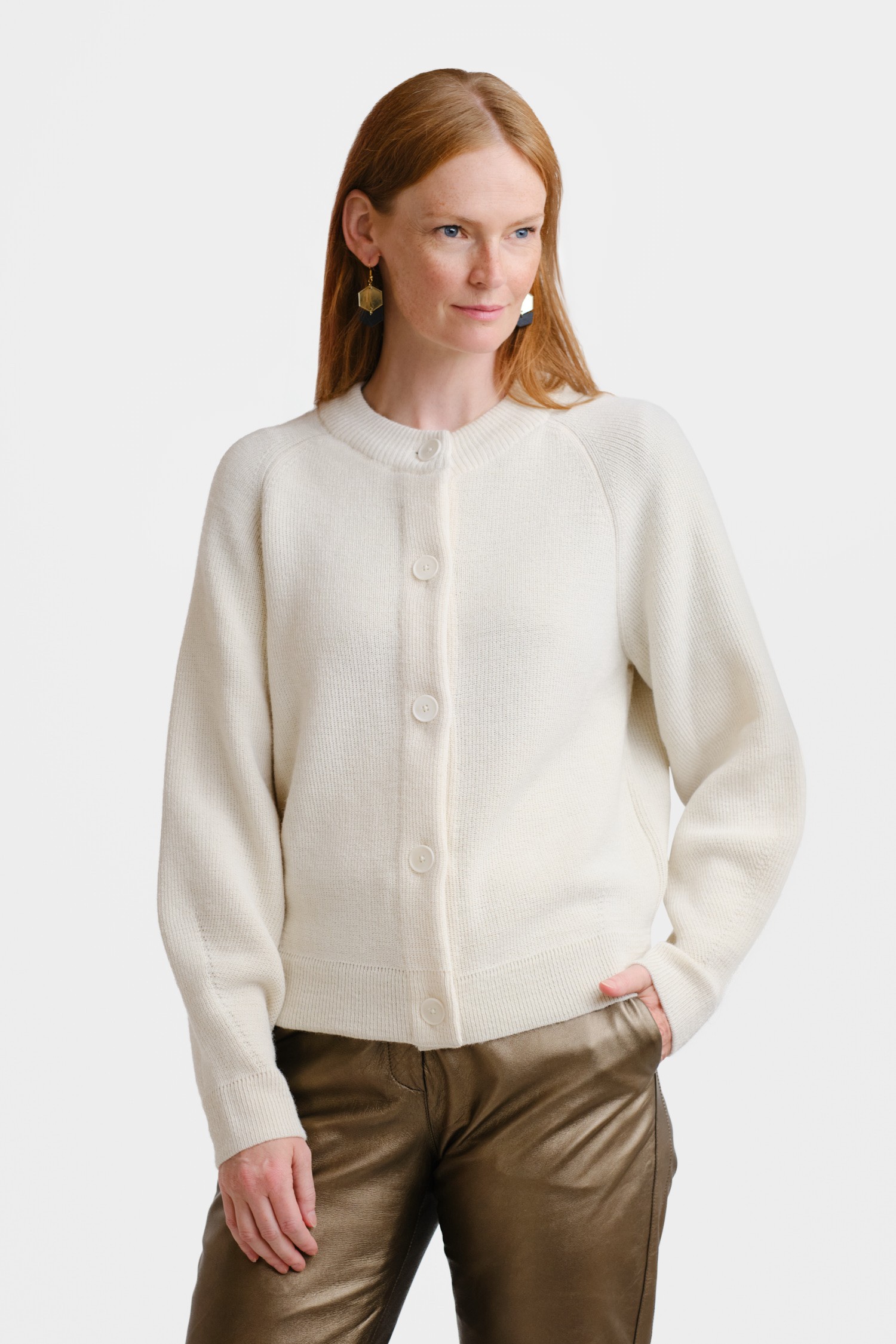 ※値下依頼不可　MARKAWARE ALPACA CARDIGAN The Oversized Alpaca Pocket Cardigan | Heathered Black