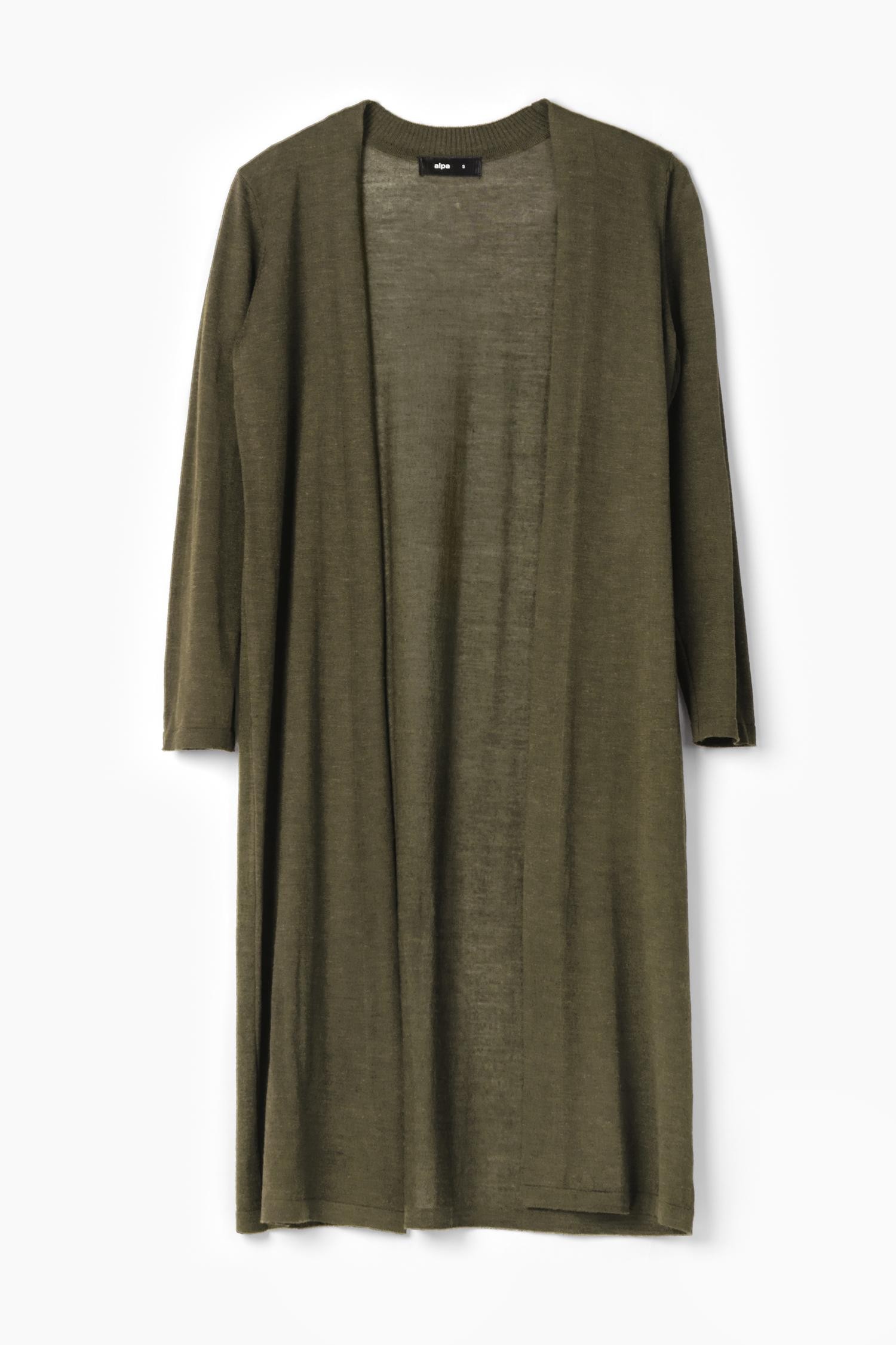 SWAN cardigan, dark olive - Image 6