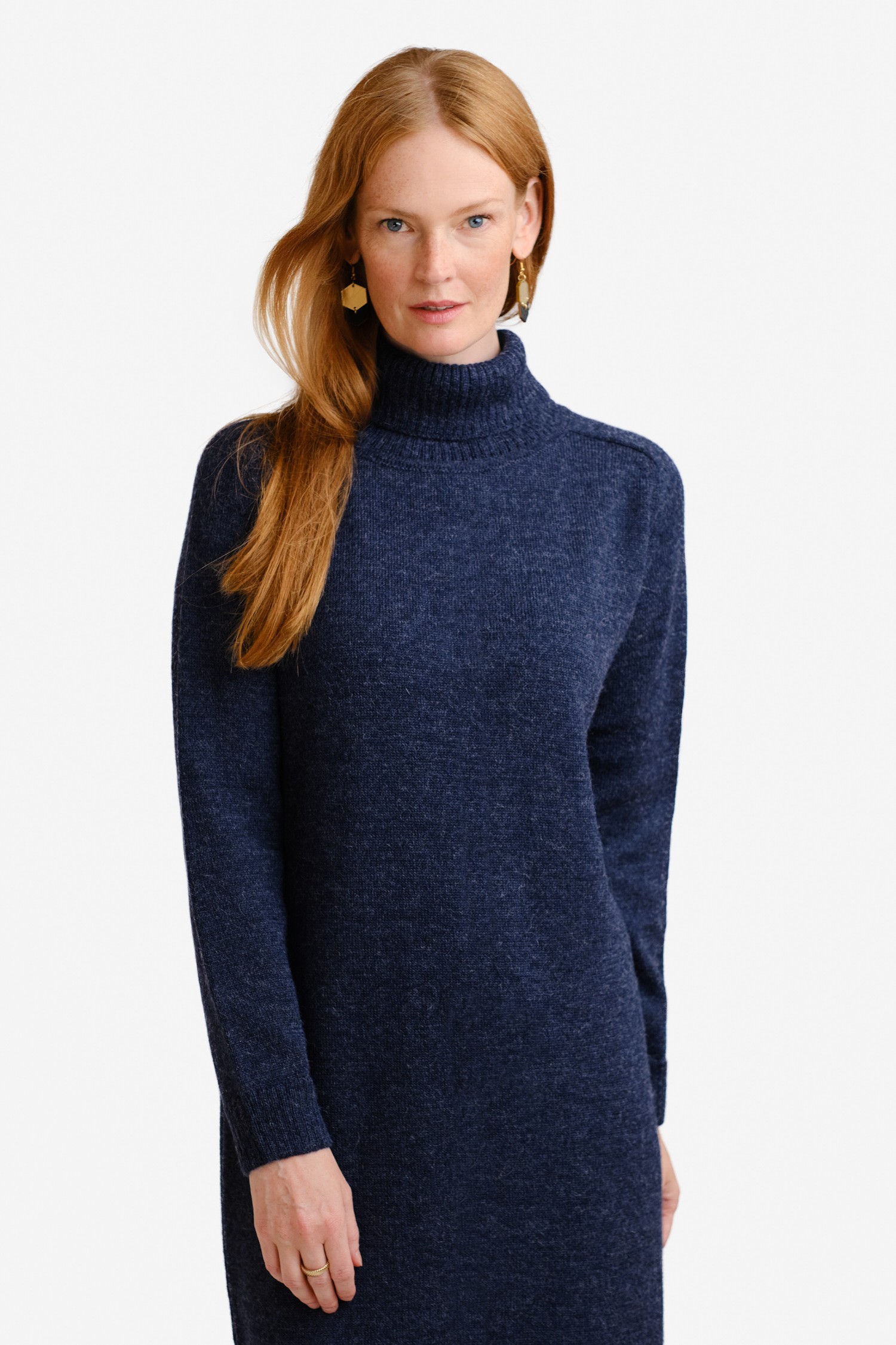 COZY maxi dress, indigo - Image 3