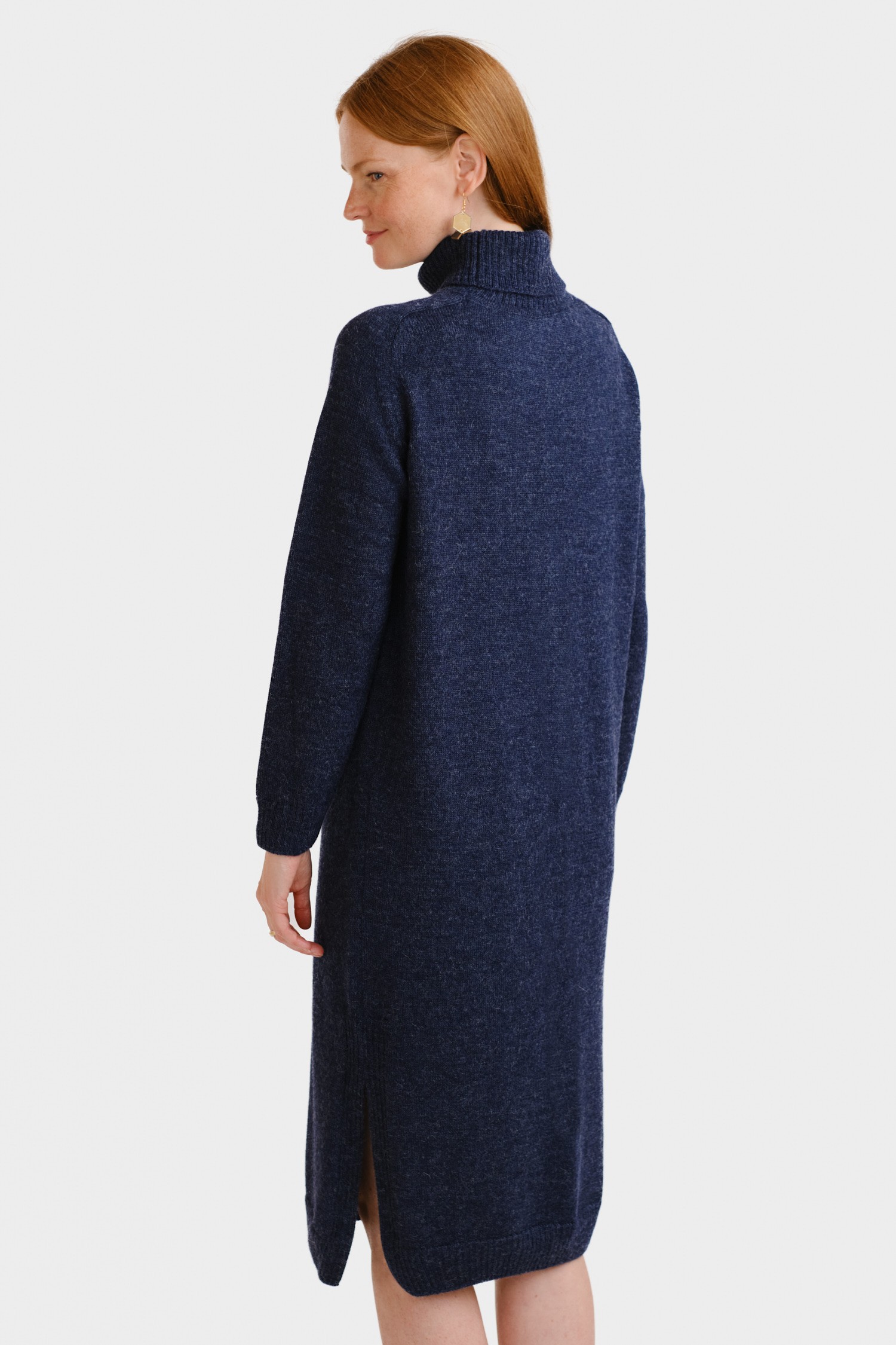 COZY maxi dress, indigo - Image 4