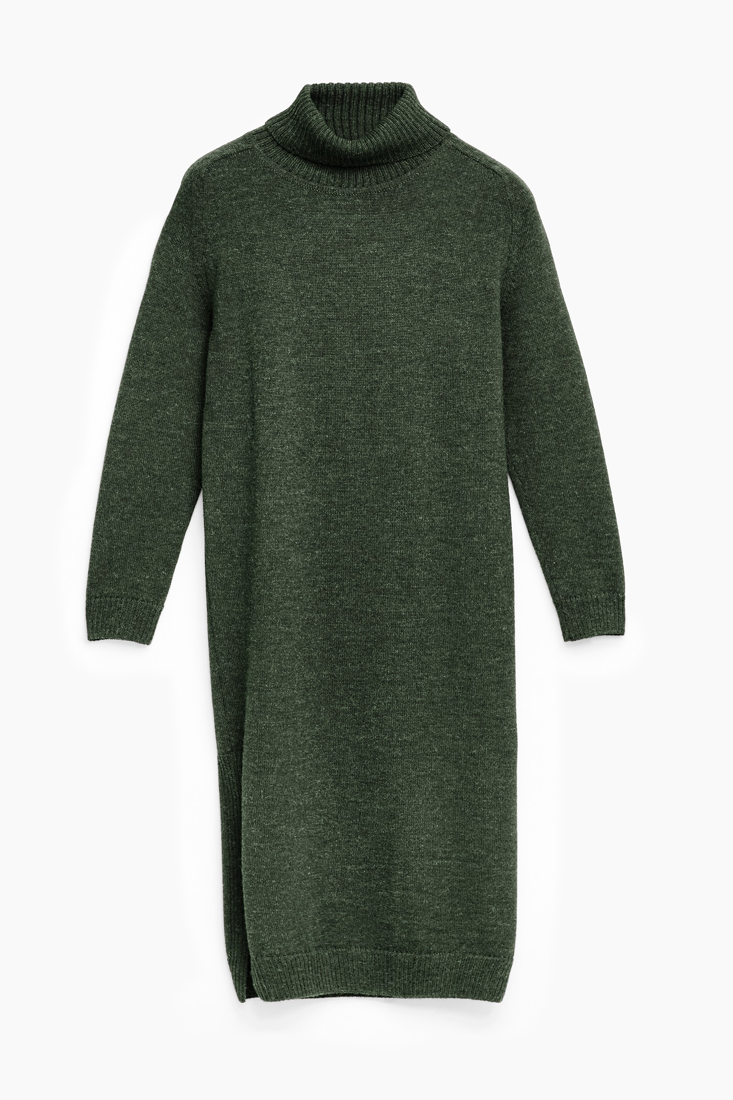 COZY maxi dress, forest green - Image 3