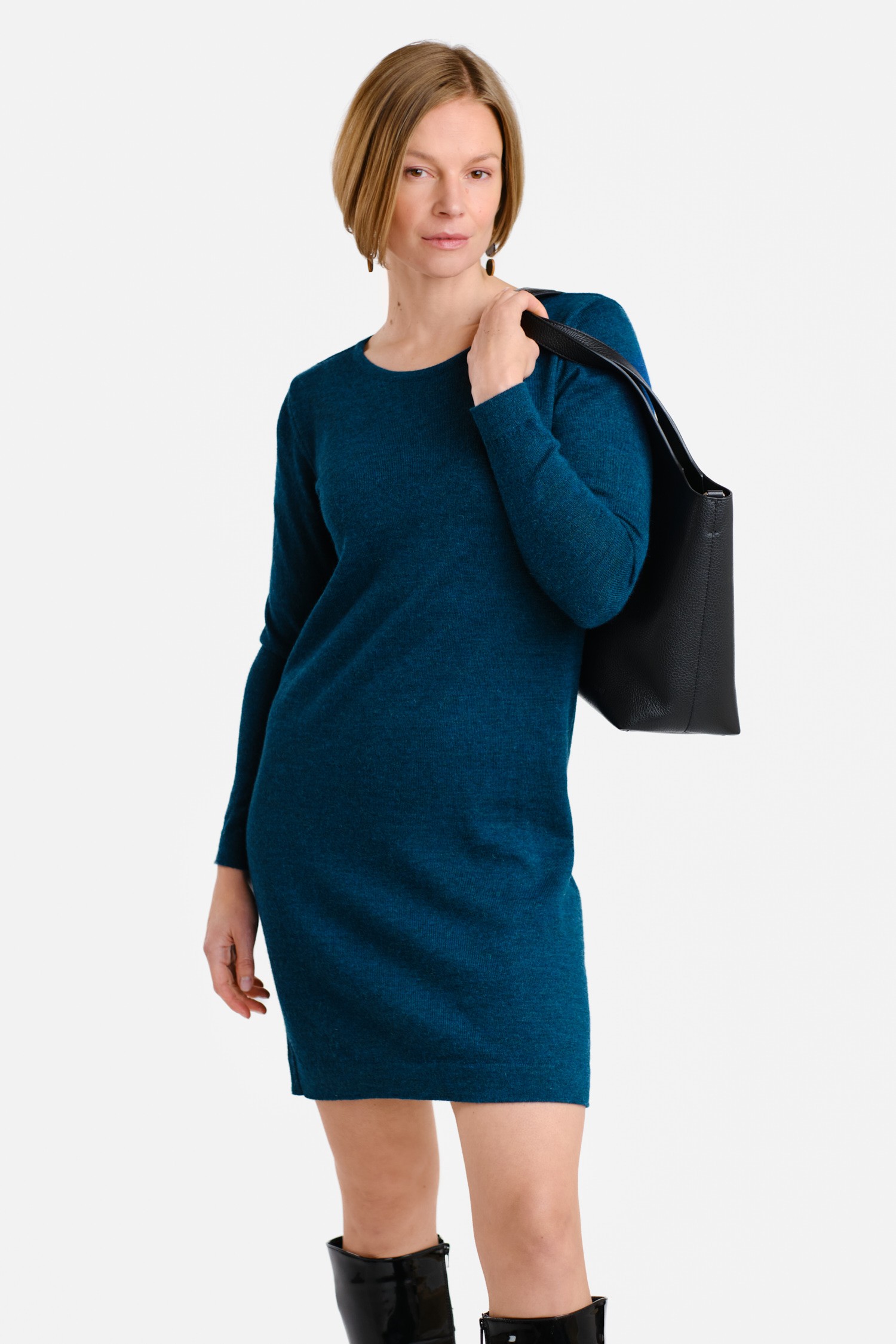 MOONLIGHT dress, petrol