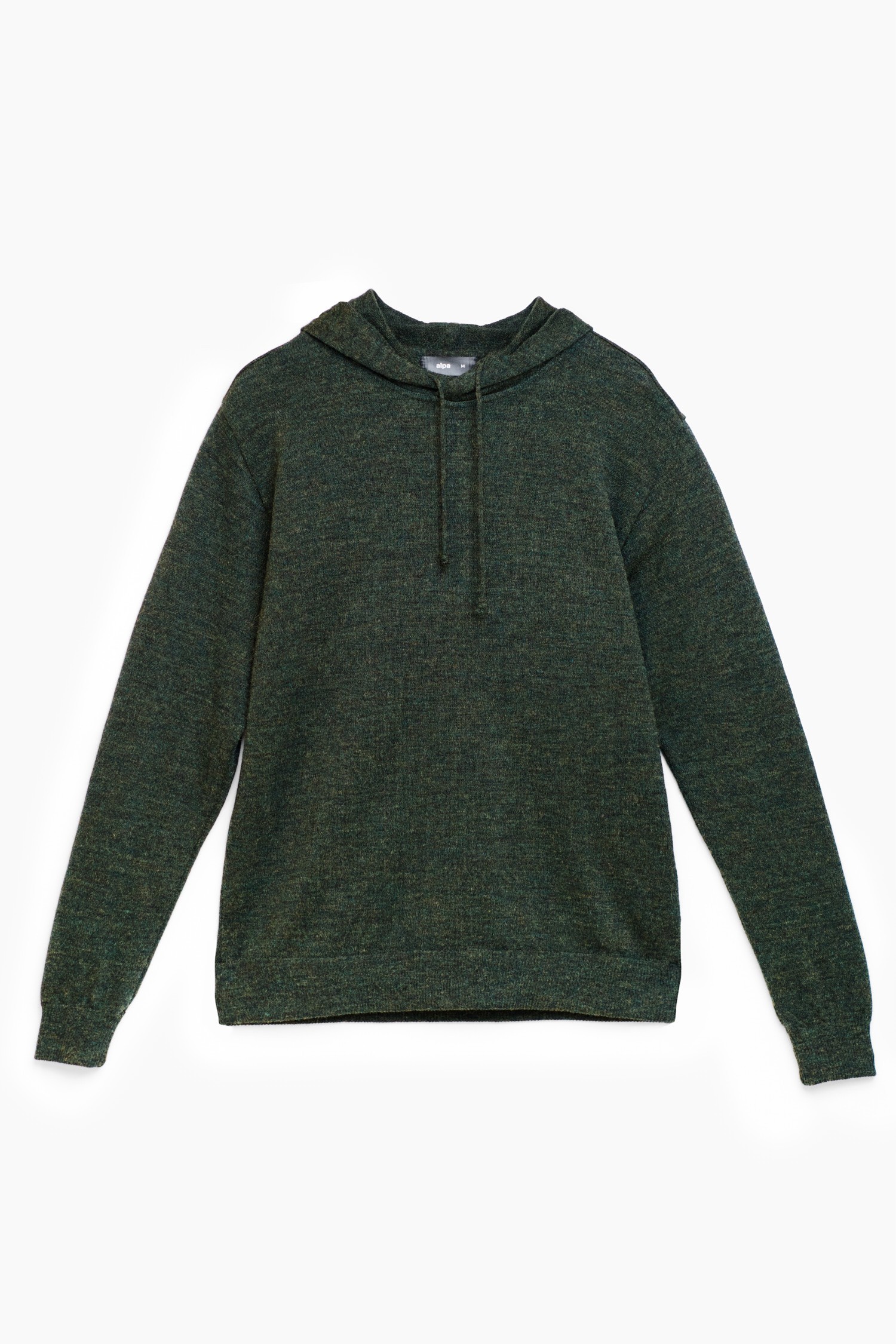 HOODIE alpaca hoodie, forest green - Image 5
