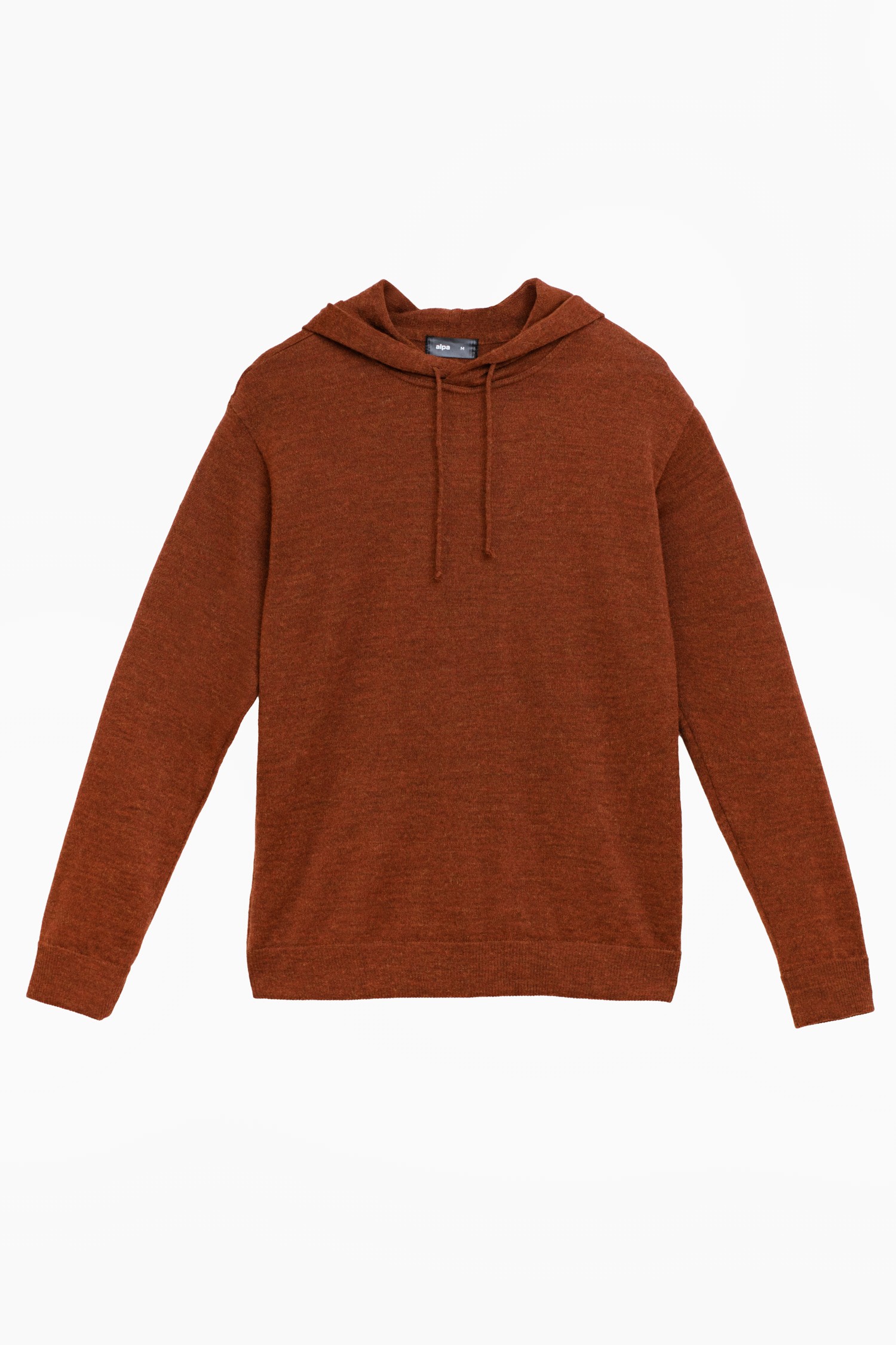 HOODIE alpaca hoodie, mahogany - Image 5