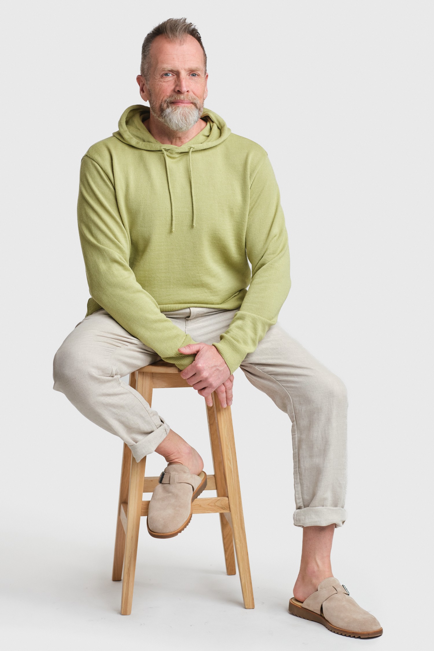 HOODIE alpaca hoodie, pear (Old version) - Image 2