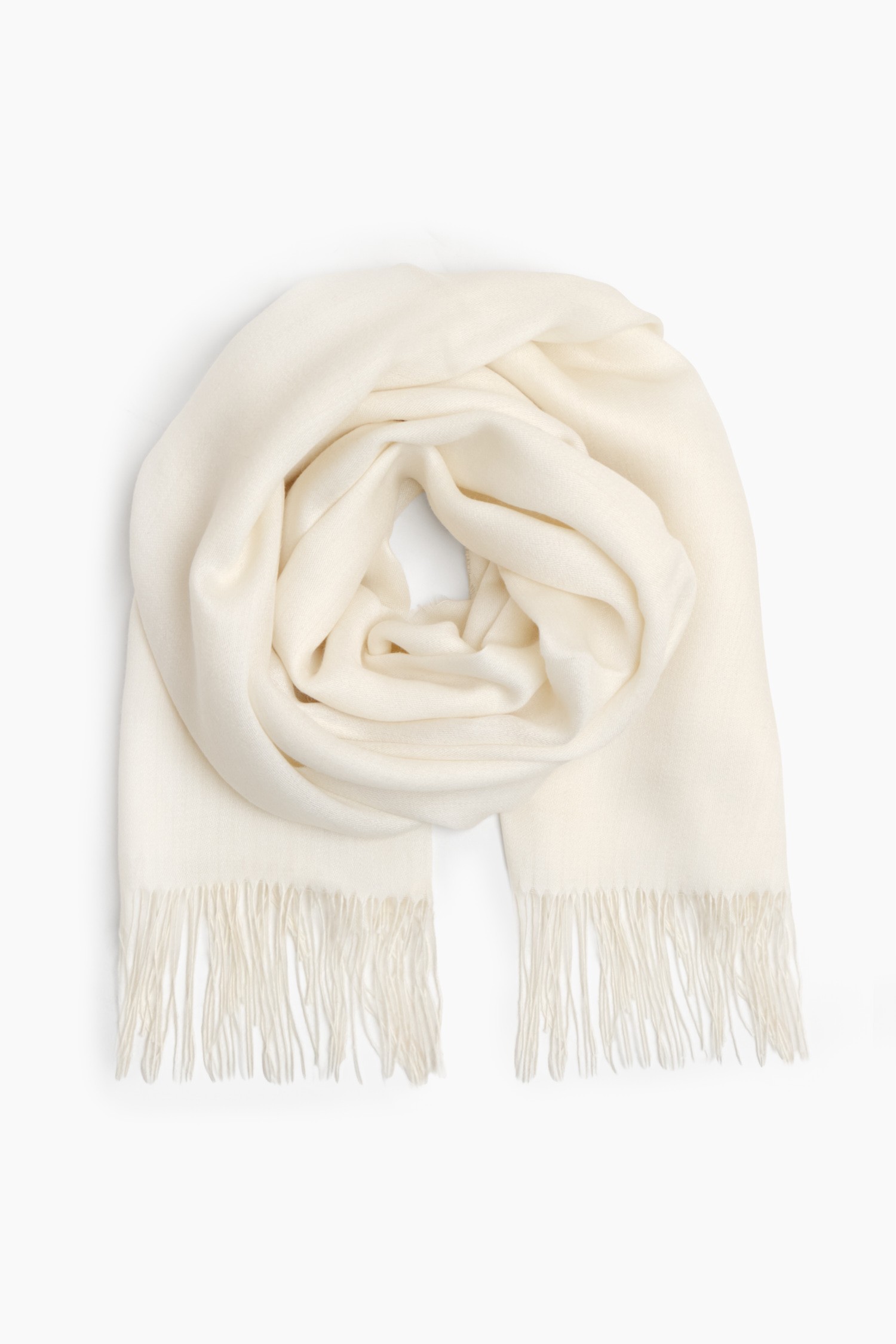 Whisper satine shawl, vanilla