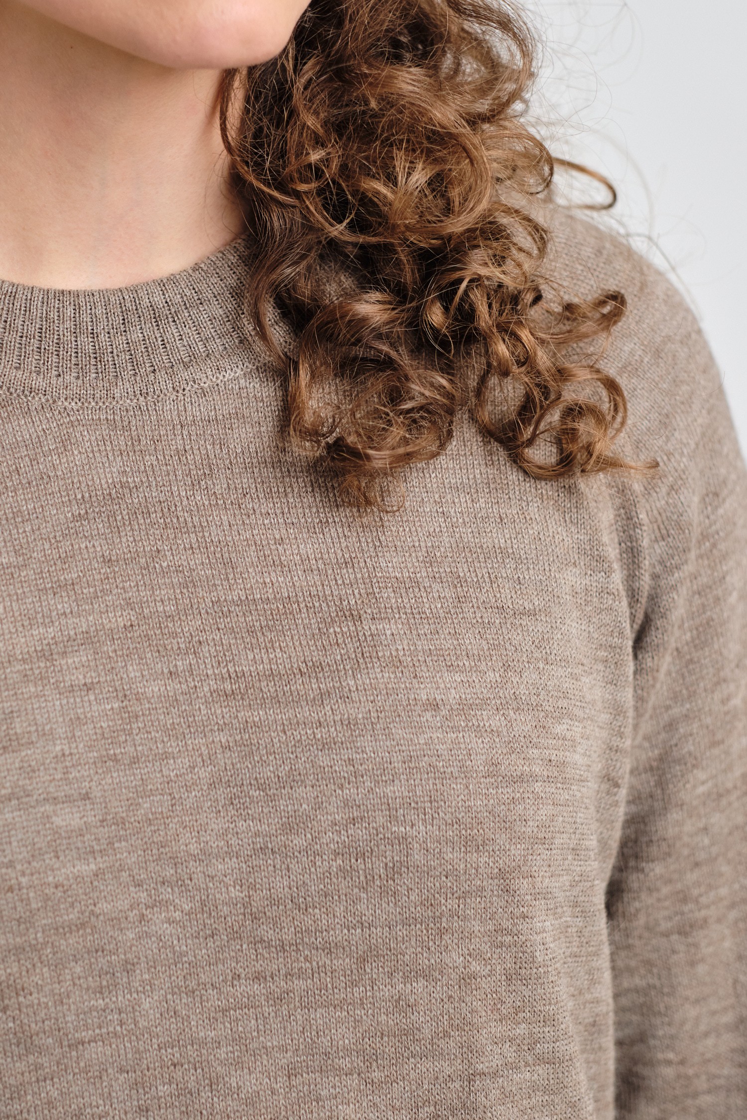 SHINE dress, dark beige - Image 4