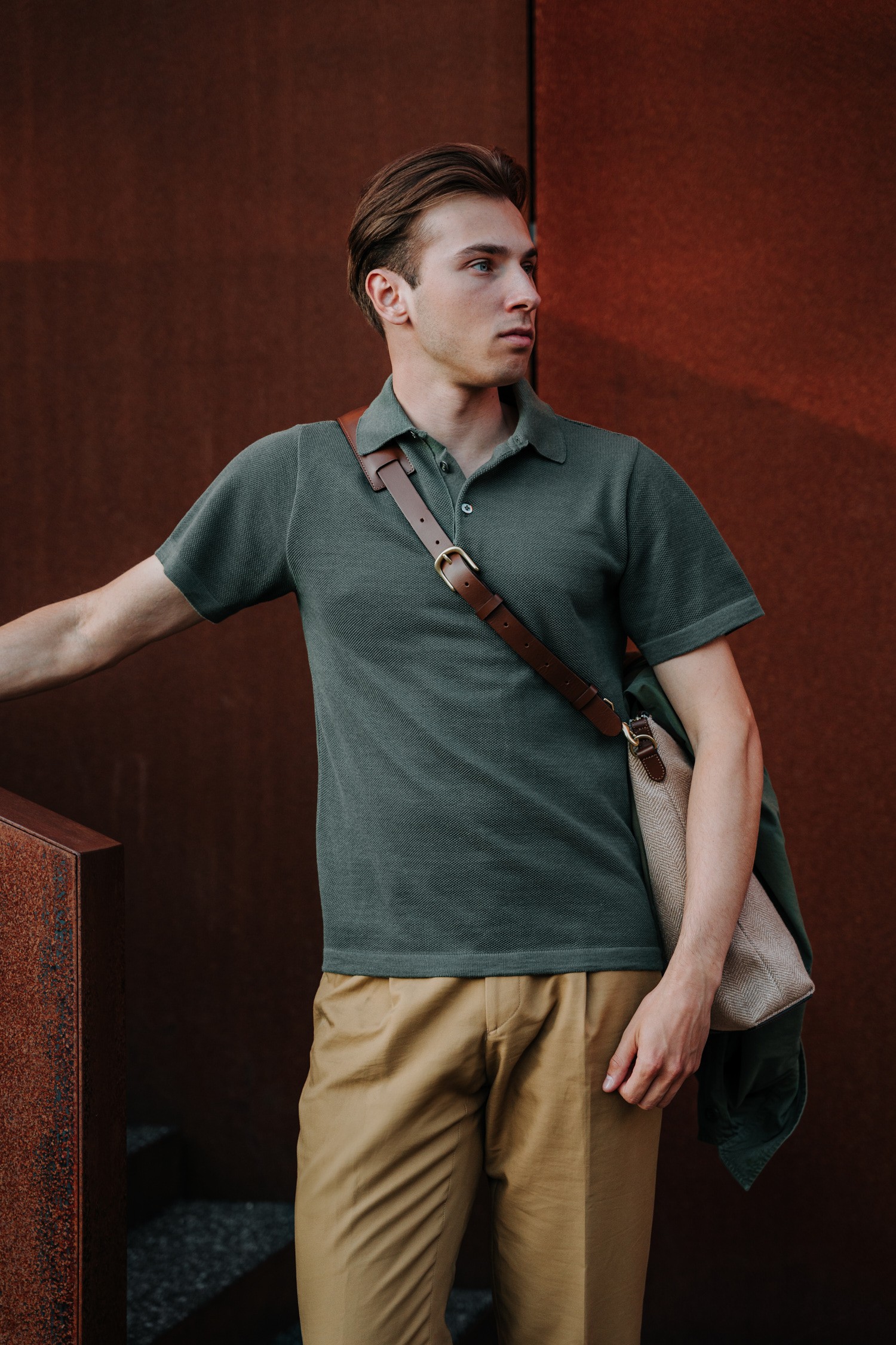 EAGLE Polo, khaki - Image 4