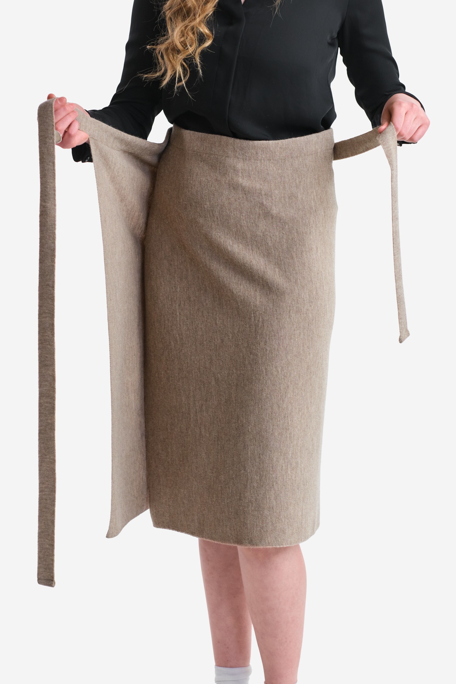 スカート NKNIT alpaca sheer KNIT skirt NKNIT alpaca sheer KNIT skirt