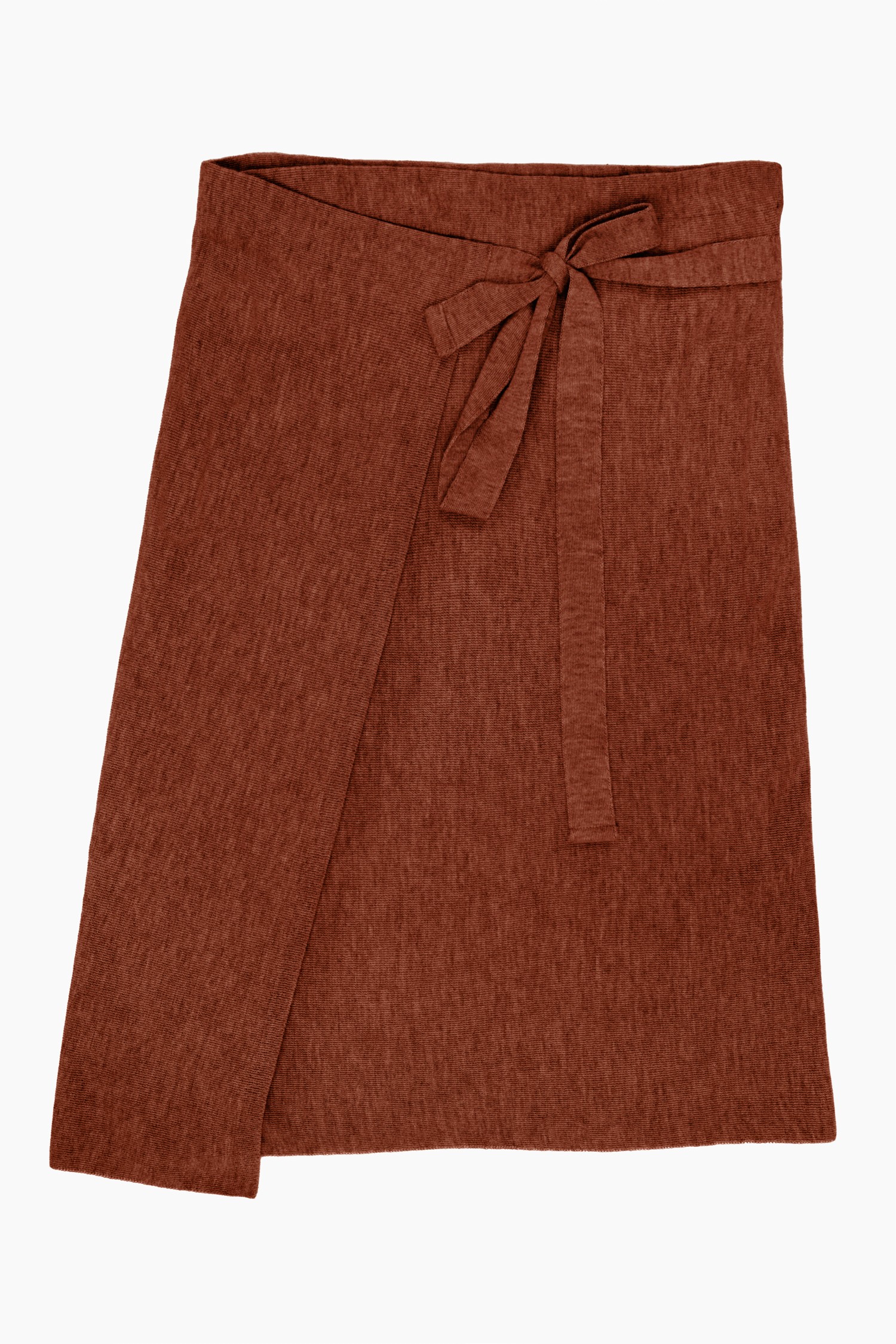 Origami skirt, mahogany - Image 6