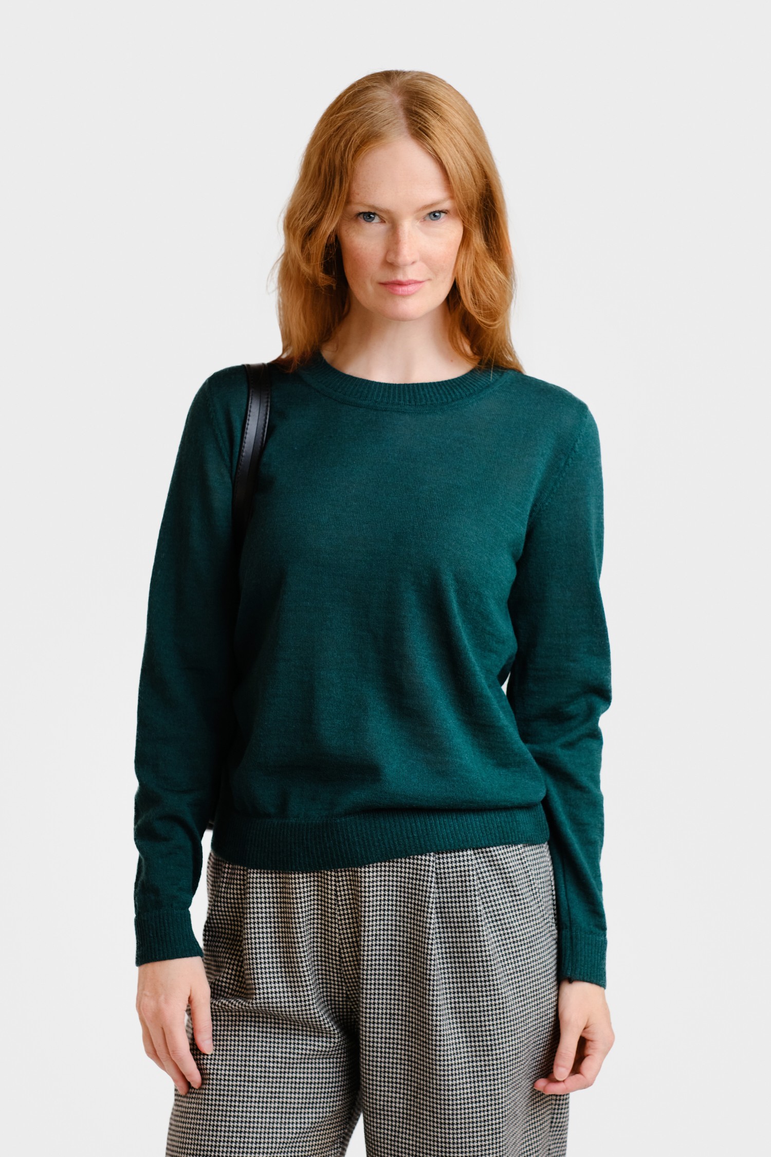 CLEAR jumper, dark teal