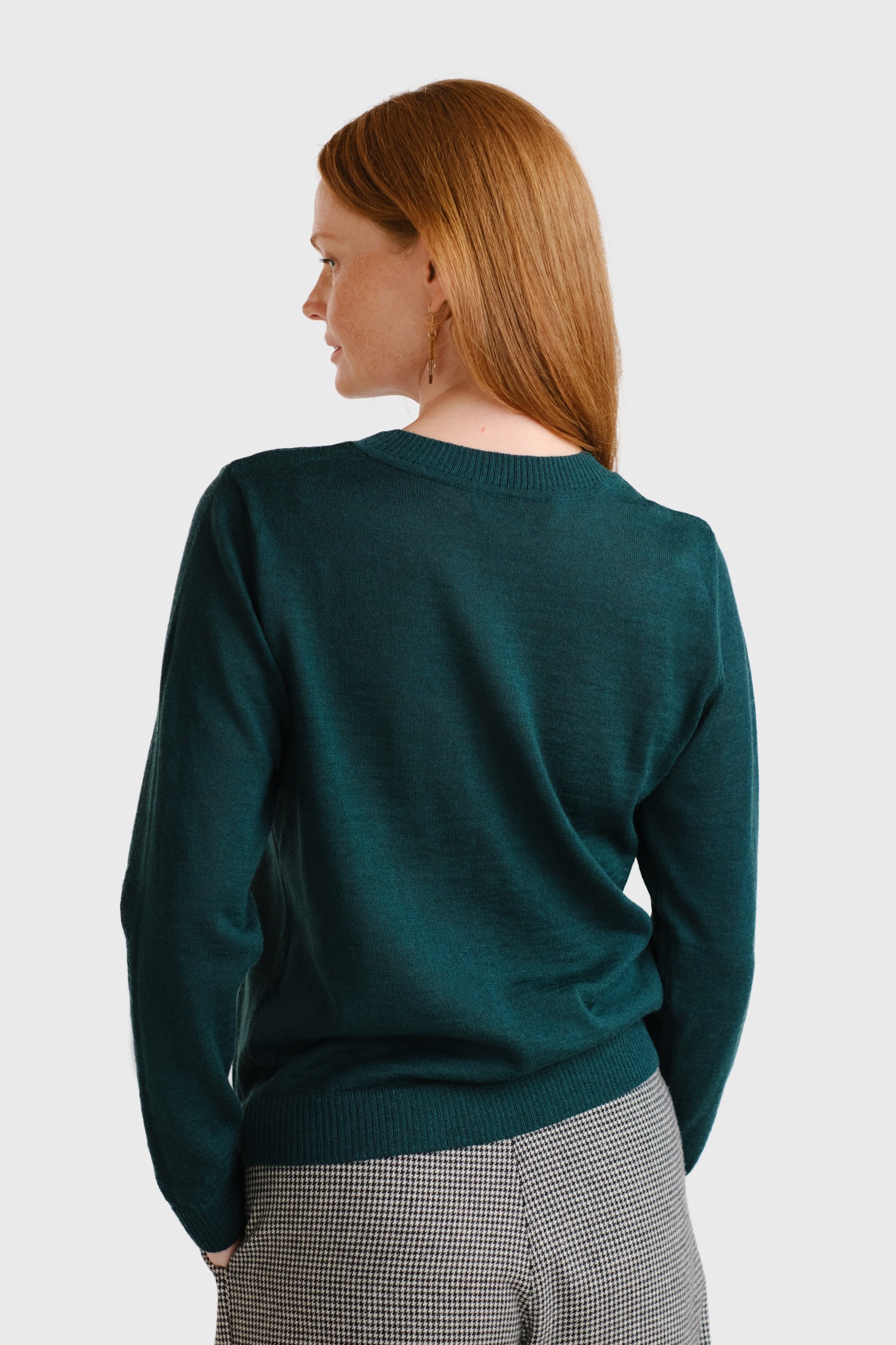 CLEAR jumper, dark teal - Image 4