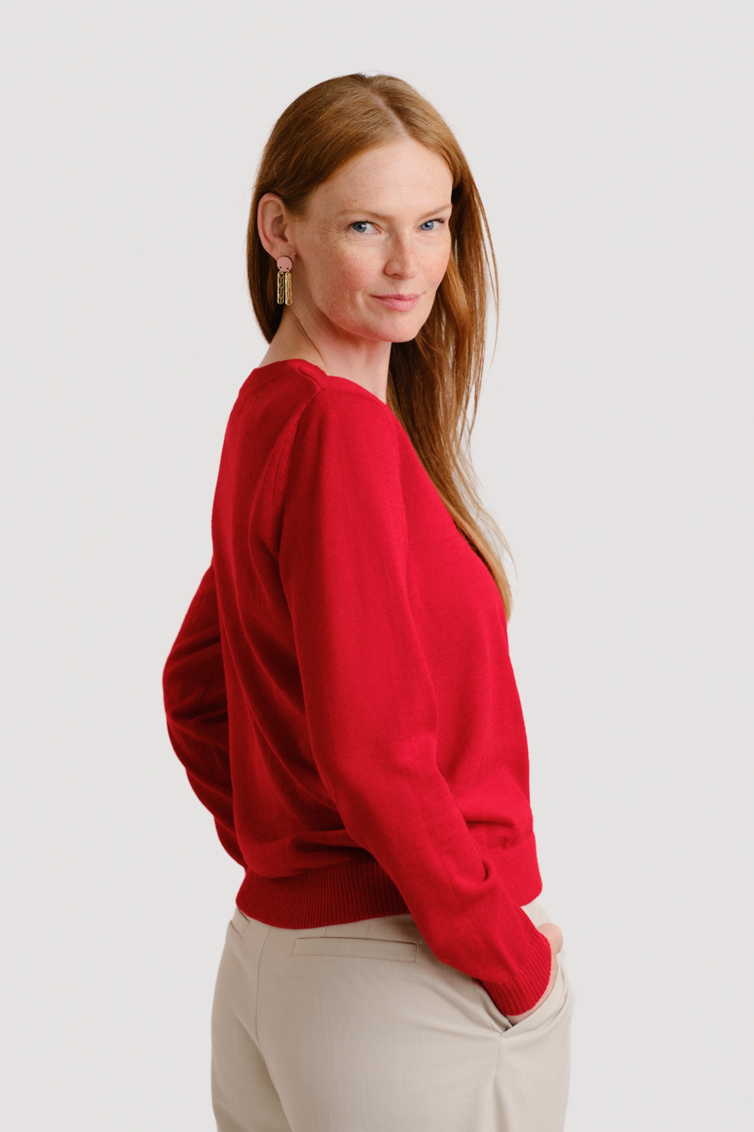 CLEAR jumper, lingonberry - Image 3