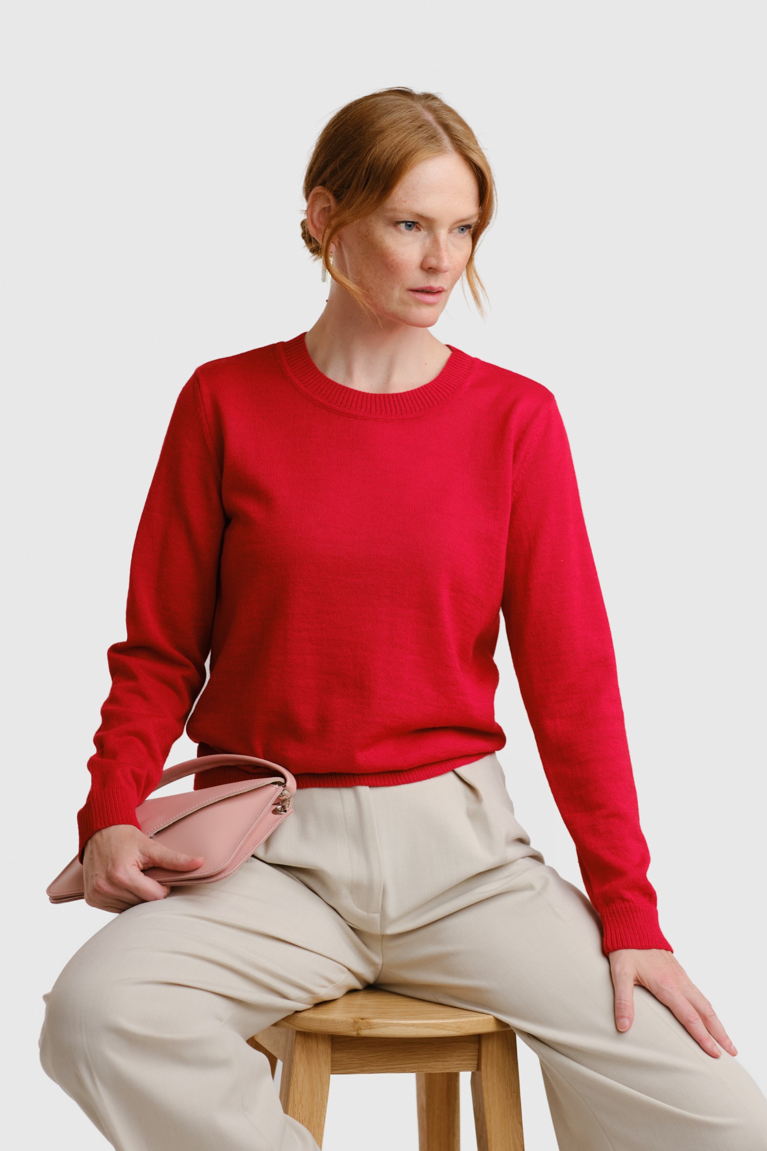 CLEAR jumper, lingonberry - Image 2