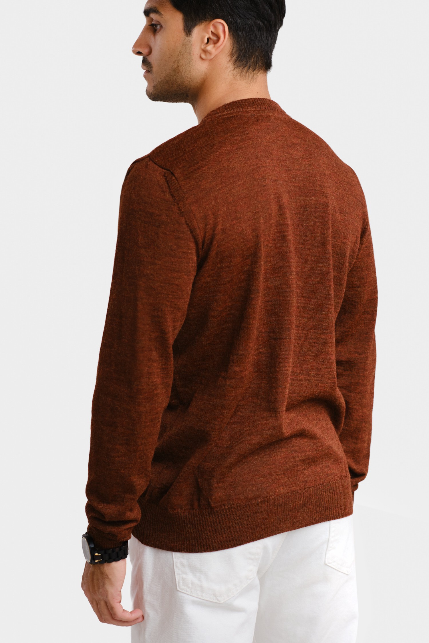 ELEMENT knit sweater, mahogany - Image 4