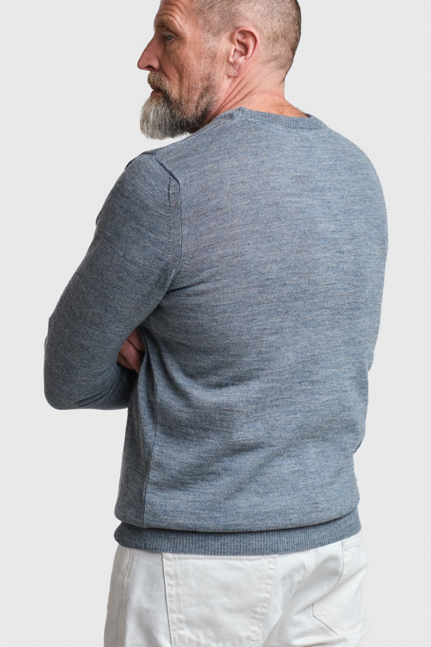 ELEMENT knit sweater, smoke blue - Image 3