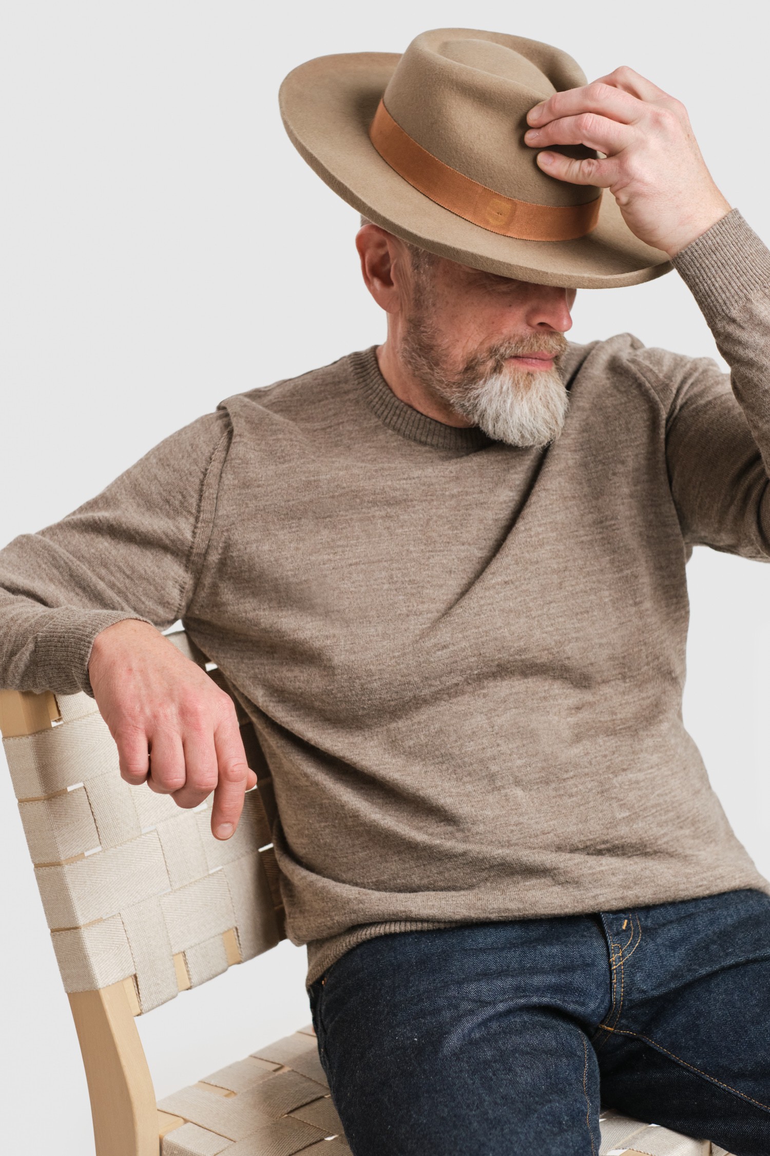 ELEMENT knit sweater, dark greige - Image 2